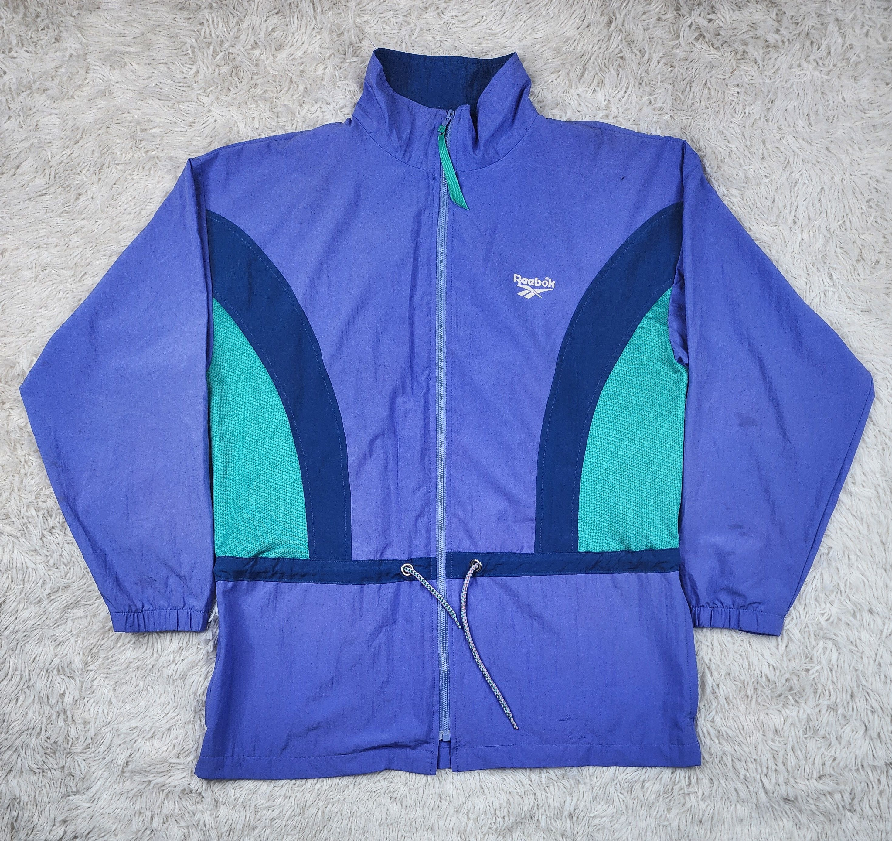 Reebok Vintage Reebok woman windbreaker jacket Size S / US 4 / IT 40 - 1 Thumbnail