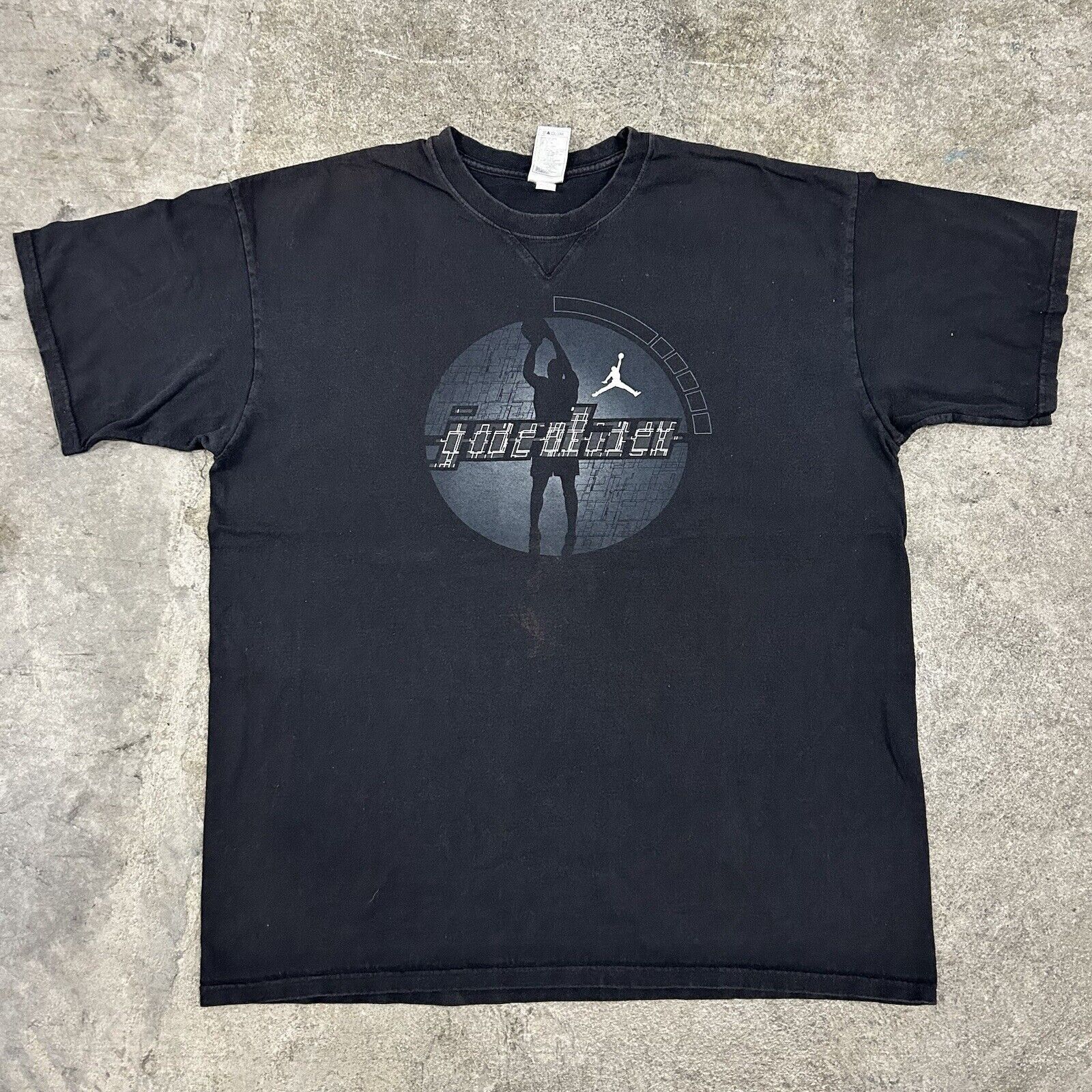 Jordan Brand Vintage y2k Jordan Jump Shot NBA Black T Shirt X-Large XL Size US XL / EU 56 / 4 - 1 Thumbnail