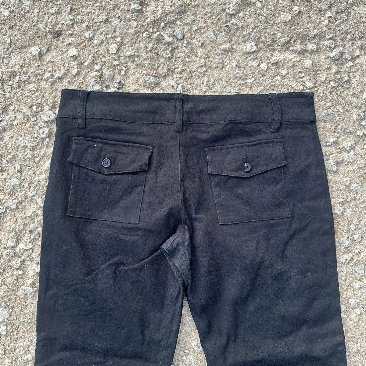 Japanese Brand PLANT BLEND Wide Legs Trousers Flare/Bootcut Blank Pants Size 33" - 10 Thumbnail