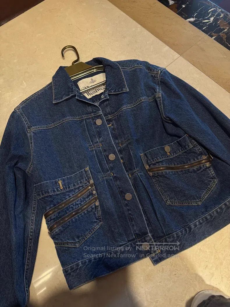 Vivienne Westwood Vivienne Westwood Denim Jacket Size L / US 10 / IT 46 - 1 Thumbnail