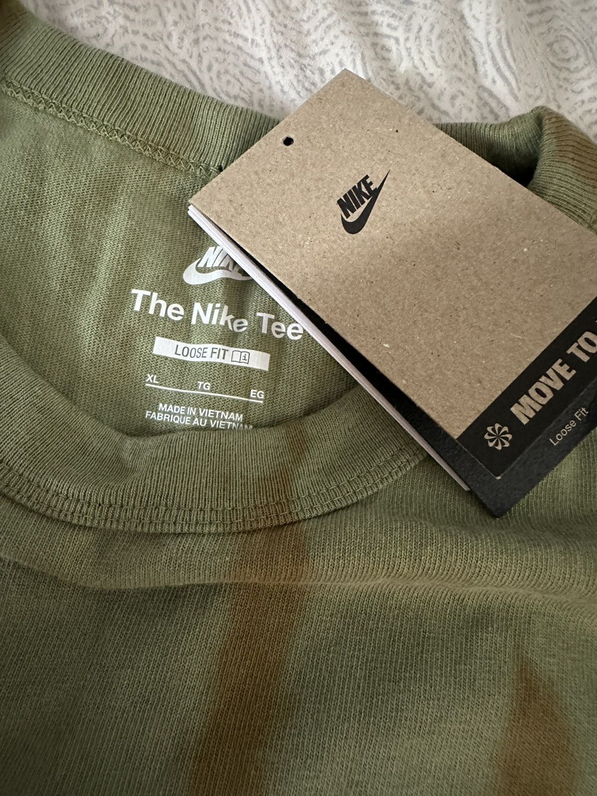 Nike Nike Tie Dye Heavy T-shirt Green Size US XL / EU 56 / 4 - 2 Thumbnail