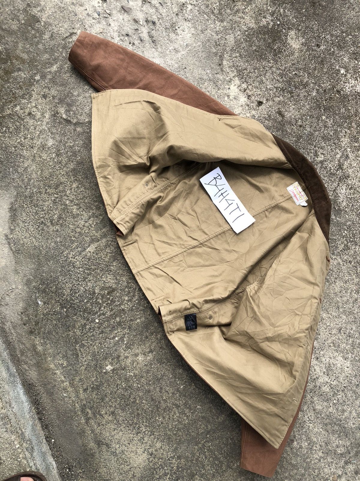 Japanese Brand × Trophy Clothing Oiled Hunting Jacket Size US XL / EU 56 / 4 - 6 Thumbnail