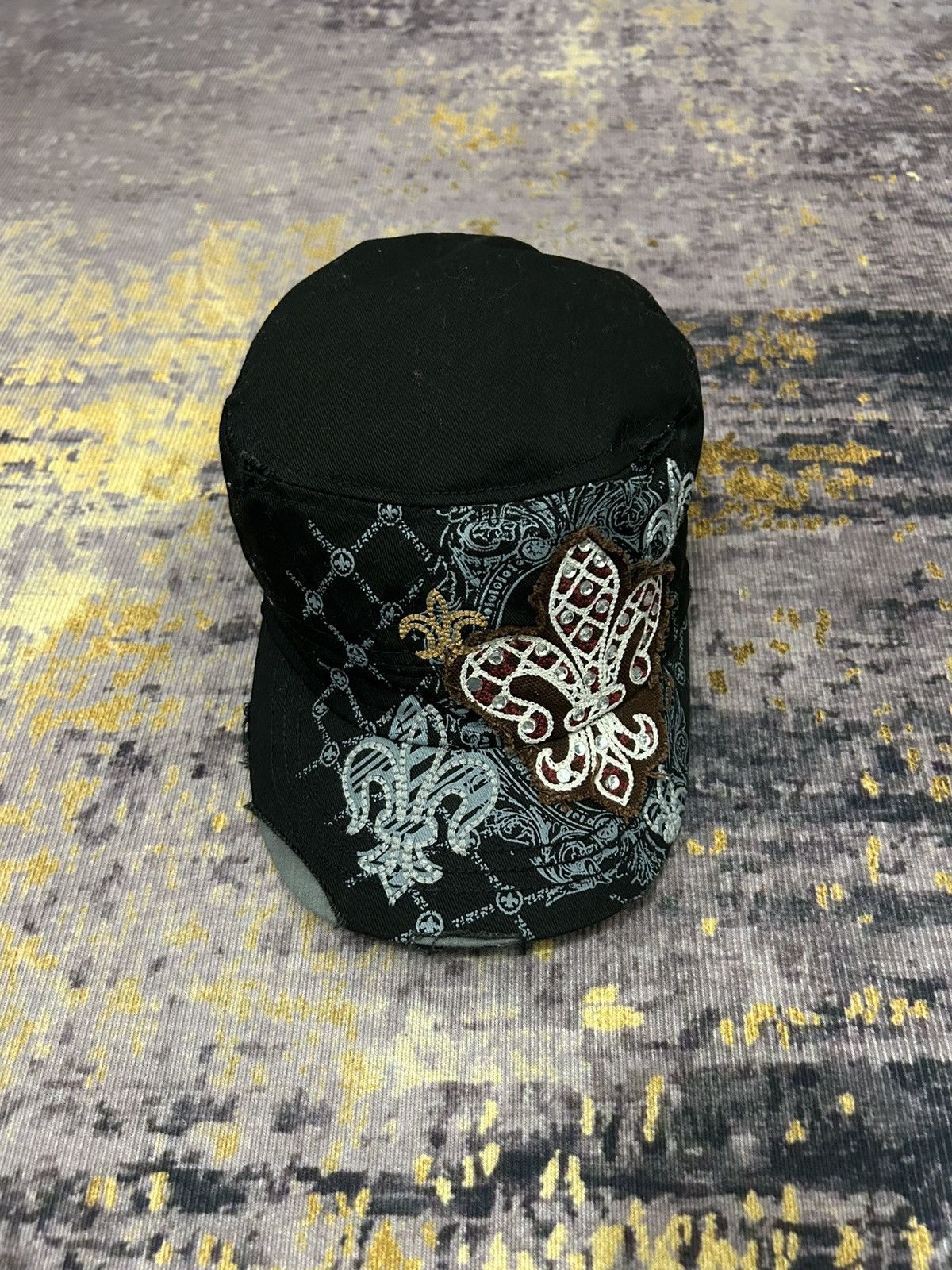 If Six Was Nine Kbethos Cross Camo Swarovski Patrol Caps Size ONE SIZE - 1 Thumbnail