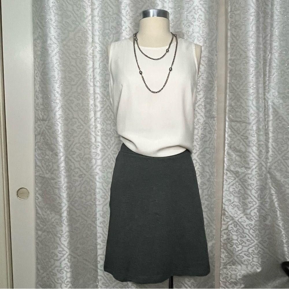 Merona Merona's Dark Heather Gray Skirt Size 25" / US 0 / IT 36 - 2 Thumbnail