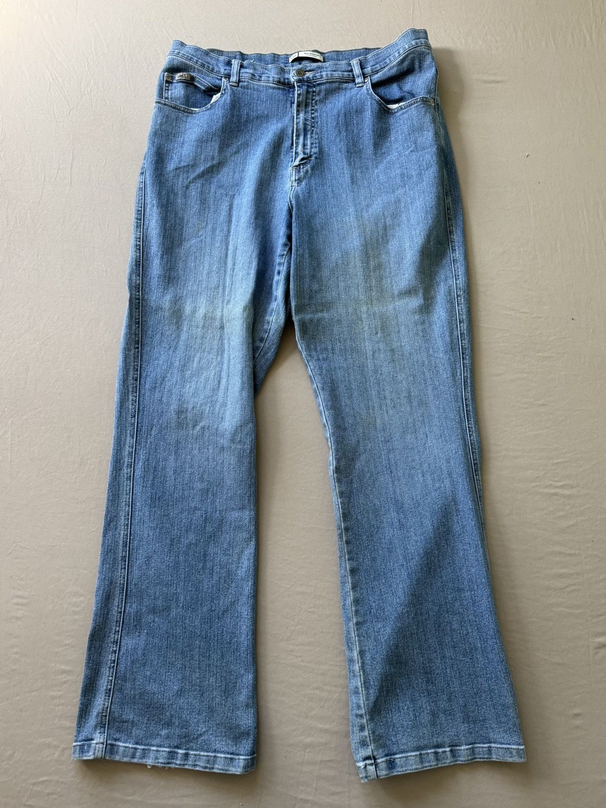Lee Vintage Lee Lean Boot Cut Jeans Size 40" / US 18 - 1 Thumbnail