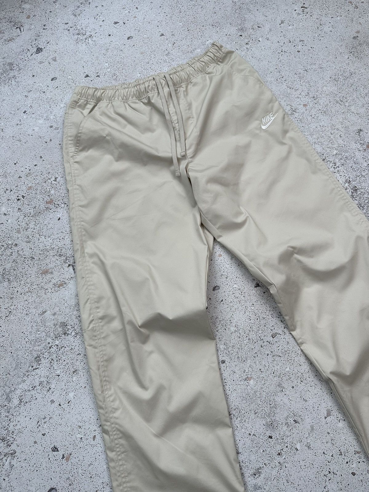 Jordan Brand × Nike New🔥 Nike Woven Straight Legs Pants Beige Men M Size US 32 / EU 48 - 6 Thumbnail