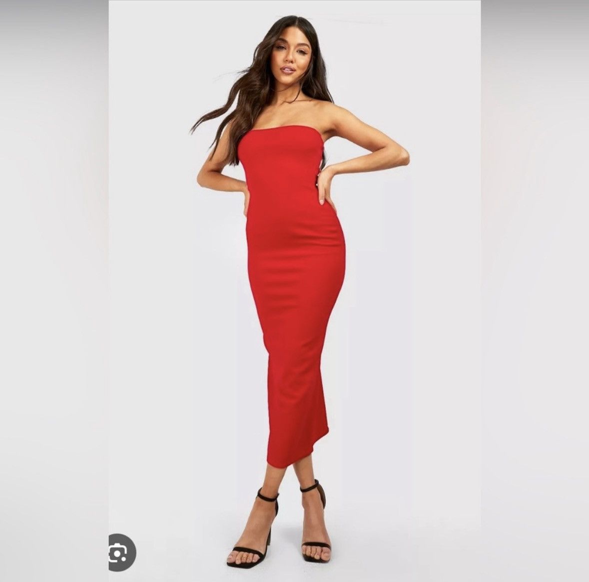 Boohoo Boohoo Midi Dress Size M / US 6-8 / IT 42-44 - 1 Thumbnail