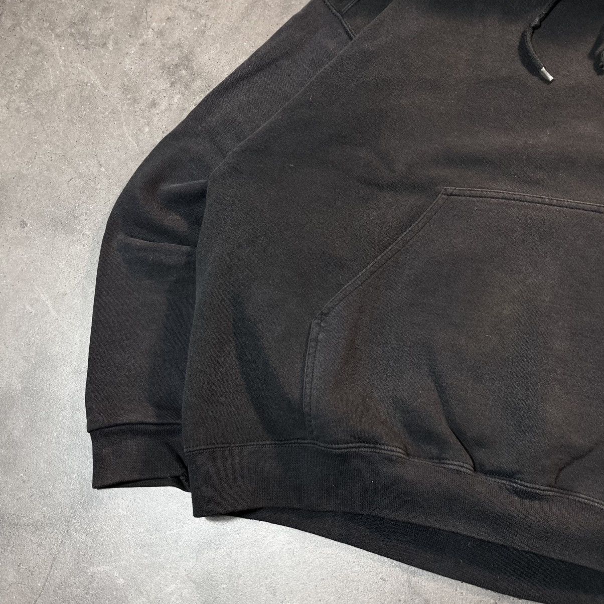 Nike Vintage 90s Nike Small Swoosh Logo Boxy Baggy Hoodie Size US XL / EU 56 / 4 - 4 Thumbnail