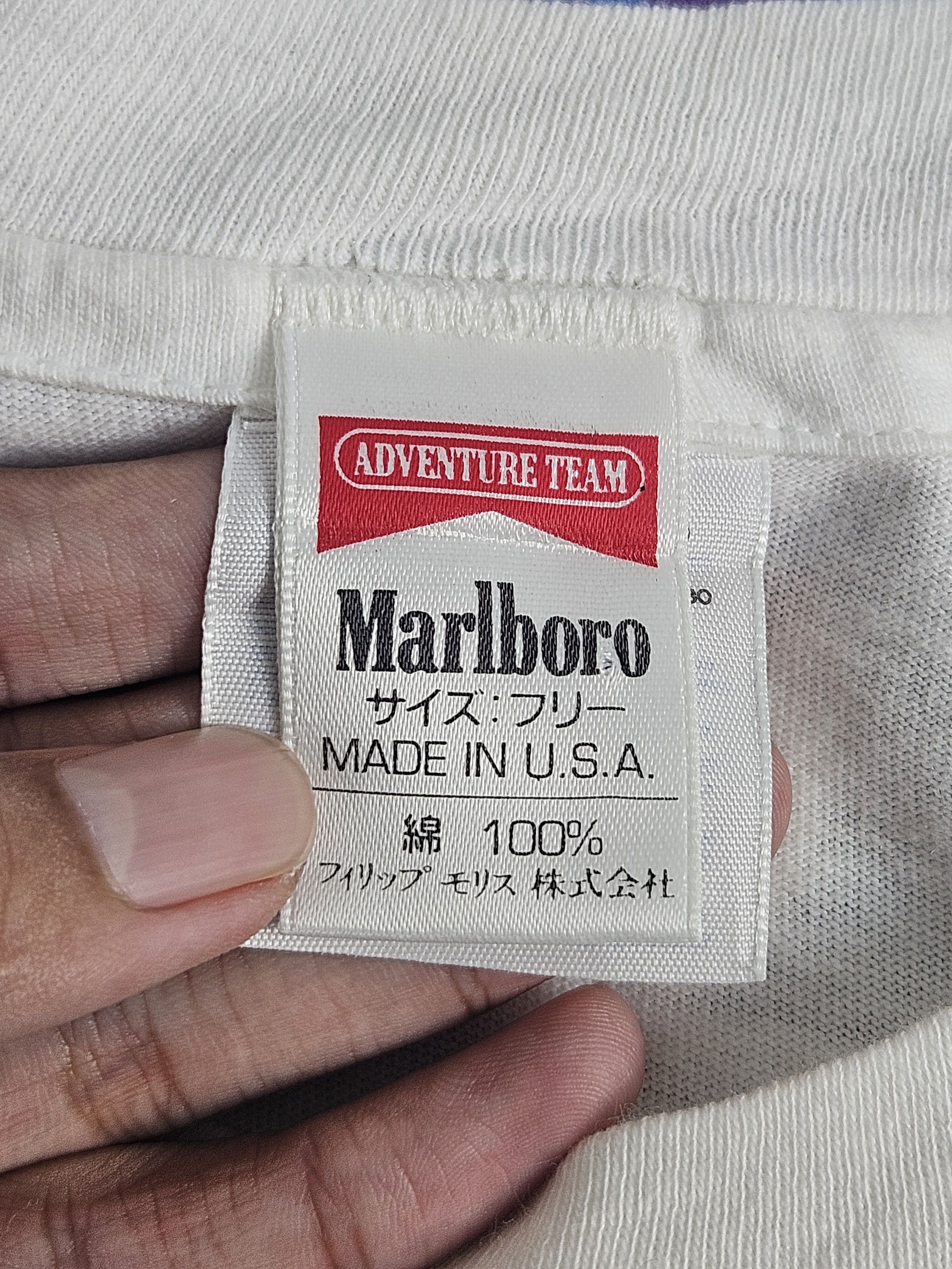 Marlboro × Vintage Vintage Marlboro Adventure team Kayak Pocket shirt Size US L / EU 52-54 / 3 - 3 Thumbnail