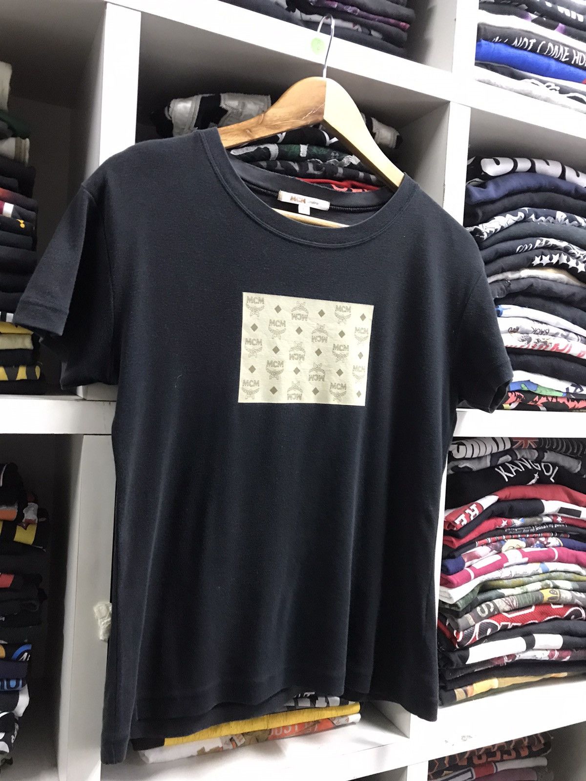Vintage MCM Legere T-Shirt Size US L / EU 52-54 / 3 - 3 Thumbnail