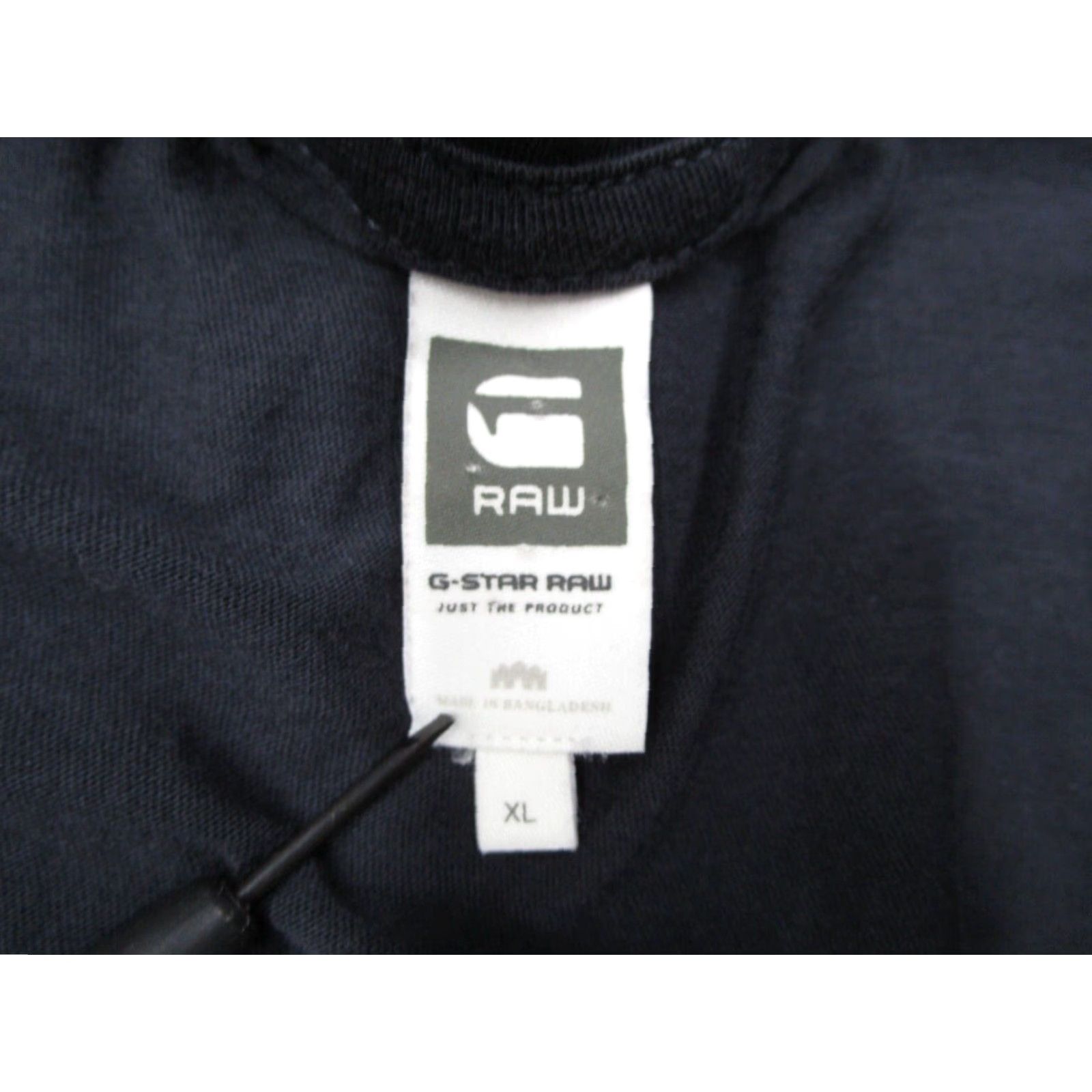 G-Star VINTAGE G-Star T-Shirt Mens XL Black Cotton Short Sleeve Crew Neck Classic 2020s Size US XL / EU 56 / 4 - 3 Thumbnail