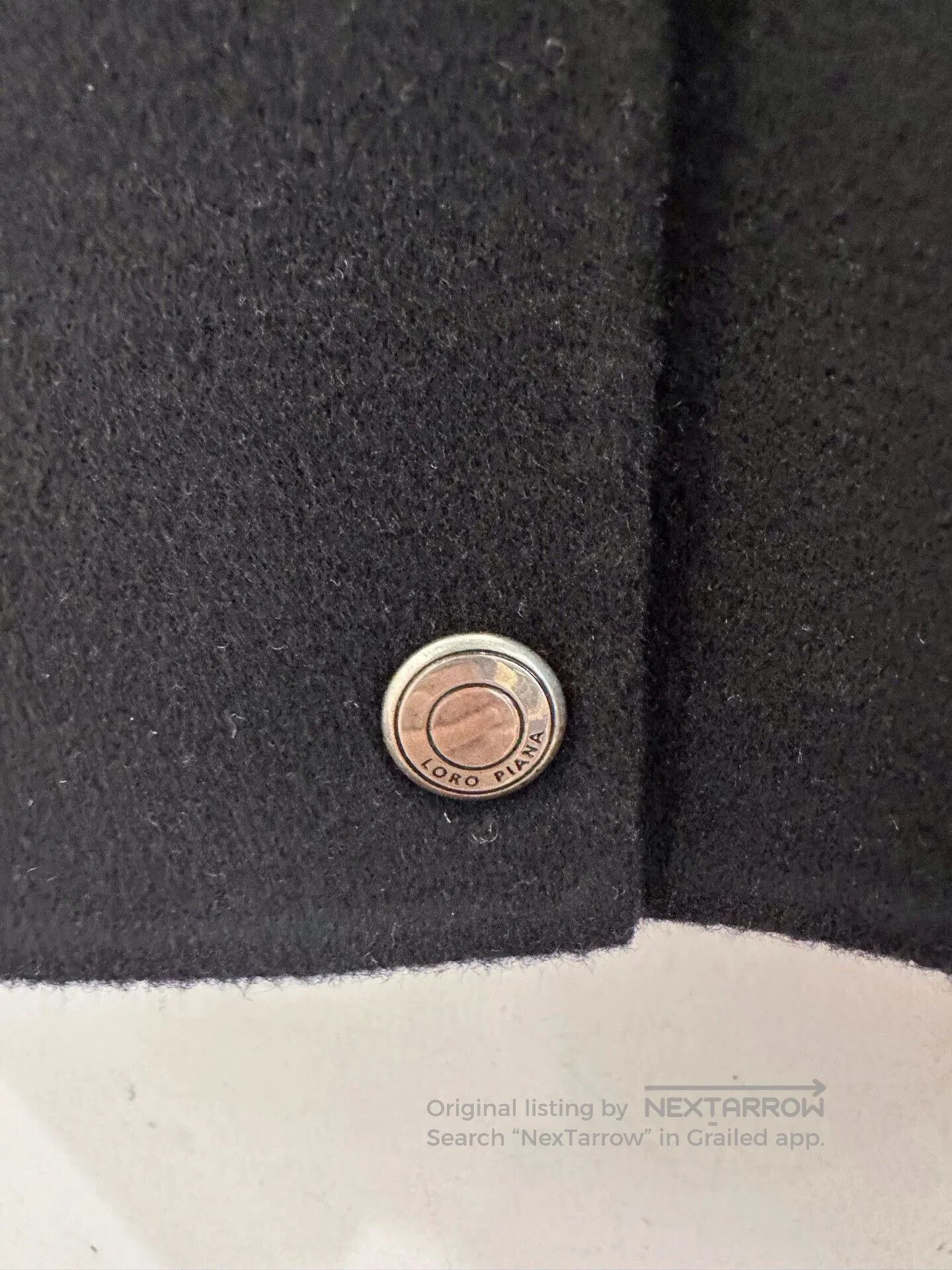 Loro Piana Loro Piana Black Asymmetric Cashmere Jacket. Size XXS / US 00 / IT 34 - 4 Thumbnail