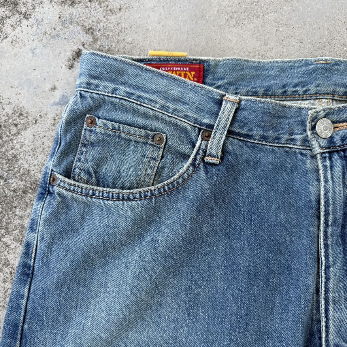 Edwin Vintage Edwin Faded Blue Denim Jean Pants W35 Size US 35 - 5 Thumbnail