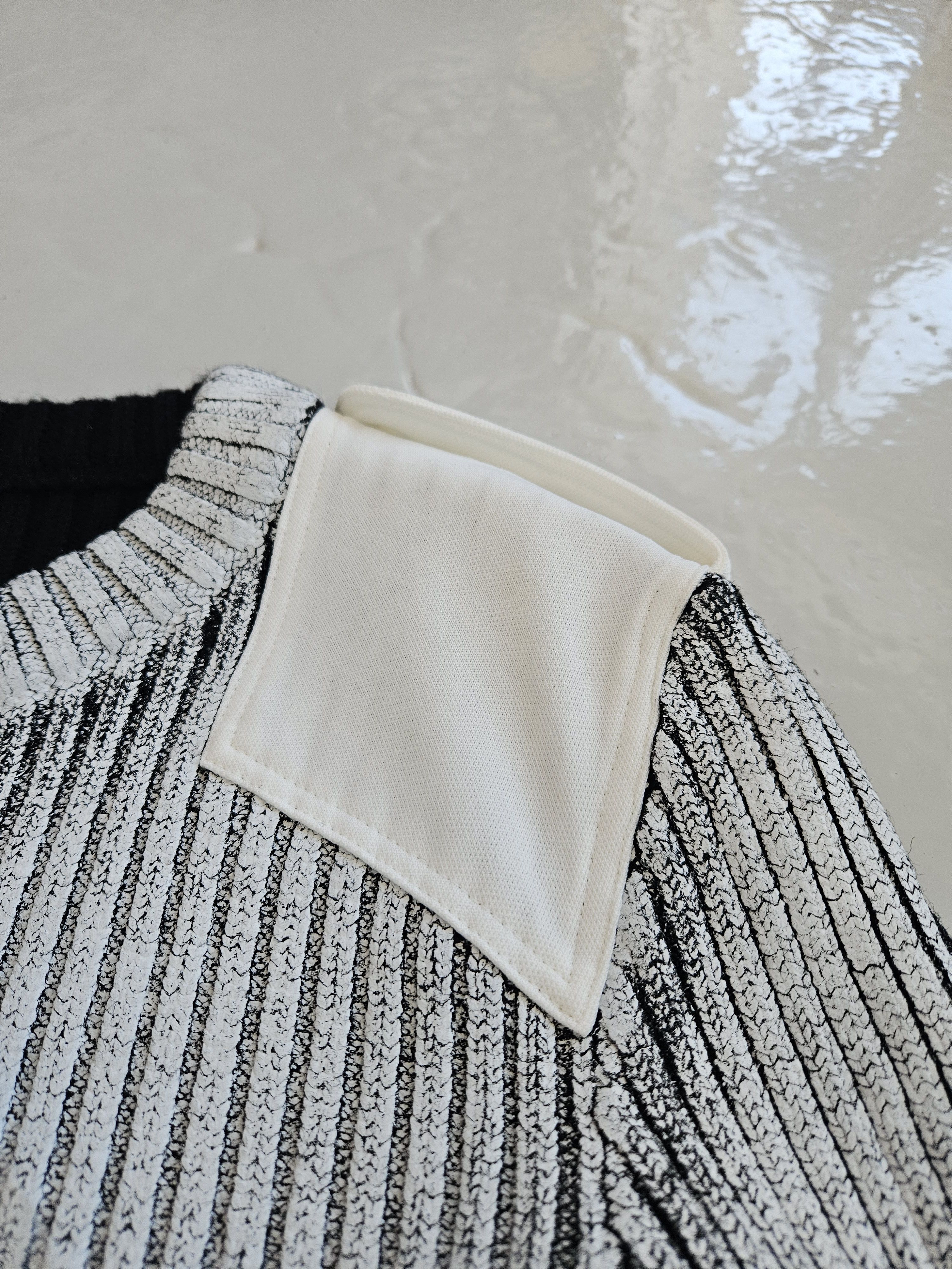 Maison Margiela AW2018 Maison Margiela handpainted ribbed sweater Size US S / EU 44-46 / 1 - 5 Thumbnail