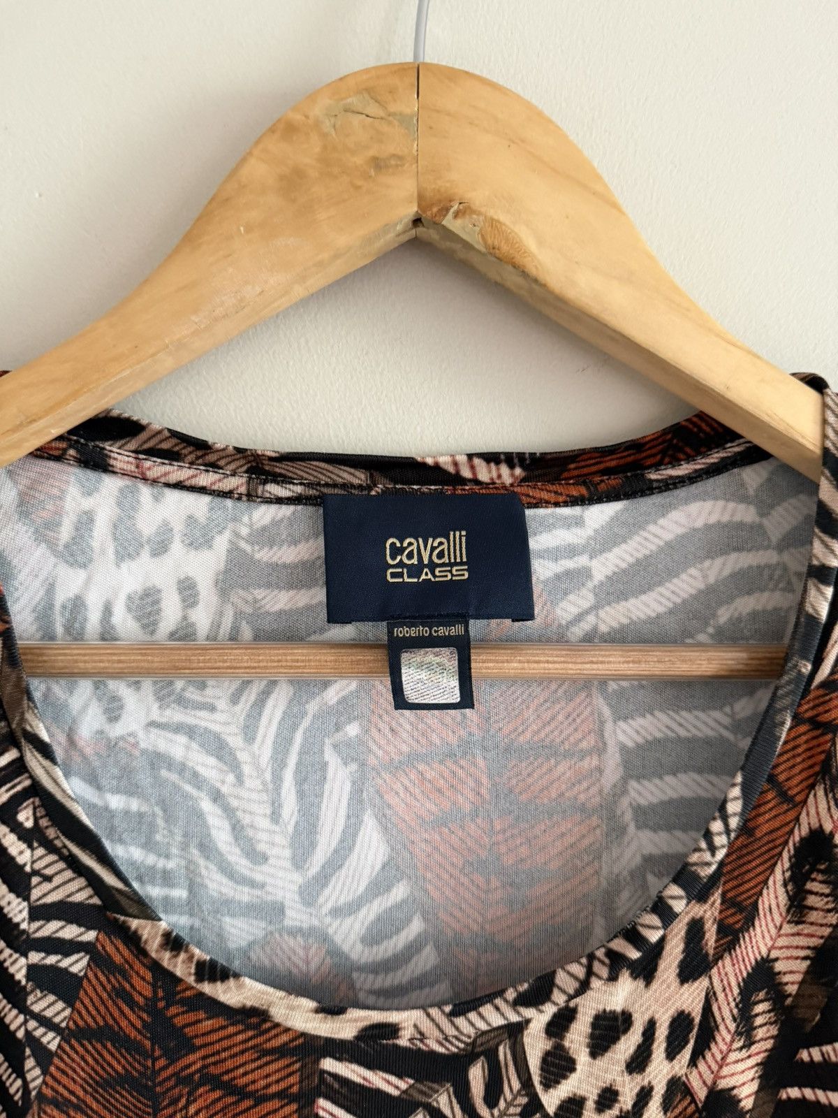 Cavalli Class Cavalli Class Animal Print Mesh Longsleeve Top Size M / US 6-8 / IT 42-44 - 4 Thumbnail