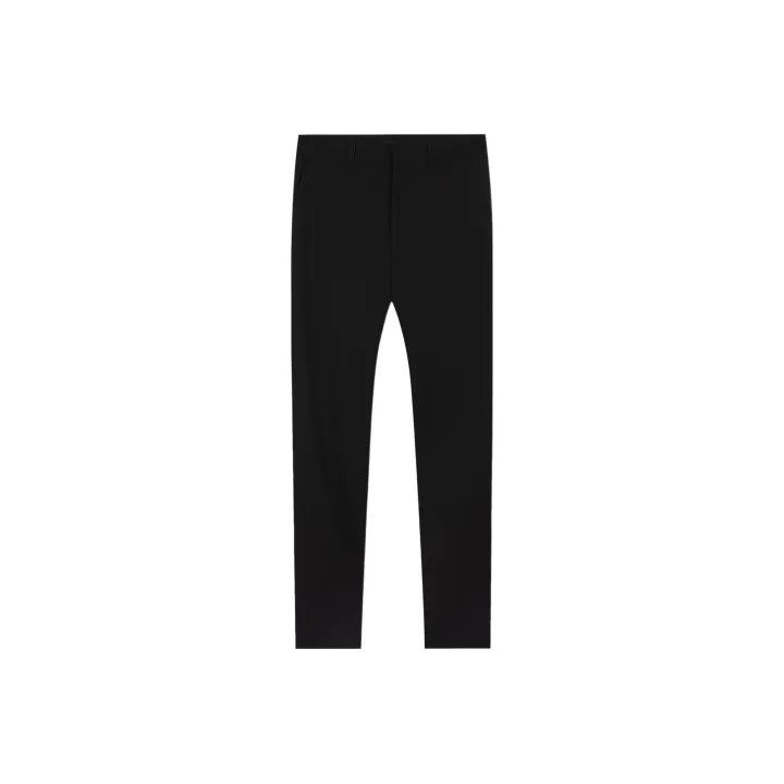 Burberry Burberry Black High-Waist Straight Casual Pants Size US 44 / EU 60 - 1 Thumbnail