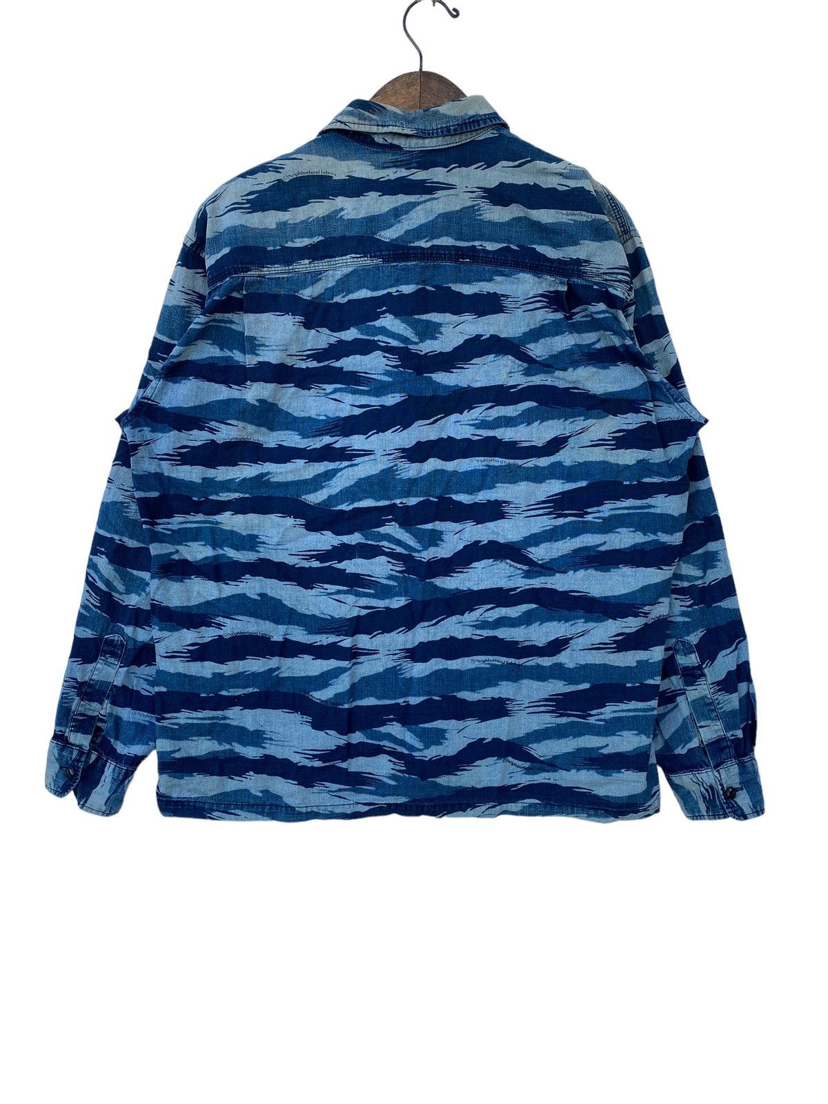 Neighborhood NEIGHBORHOOD TIGER STRIPES BUTTON UP SHIRT Size US L / EU 52-54 / 3 - 2 Thumbnail