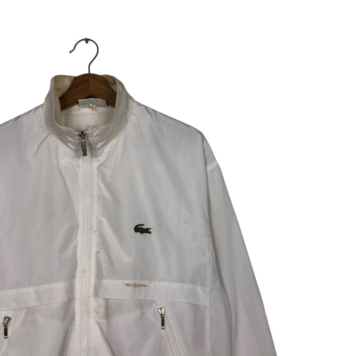 Japanese Brand × Vintage 📌Vintage Single Layer Bomber Jacket Chemise Lacoste Size US M / EU 48-50 / 2 - 7 Thumbnail