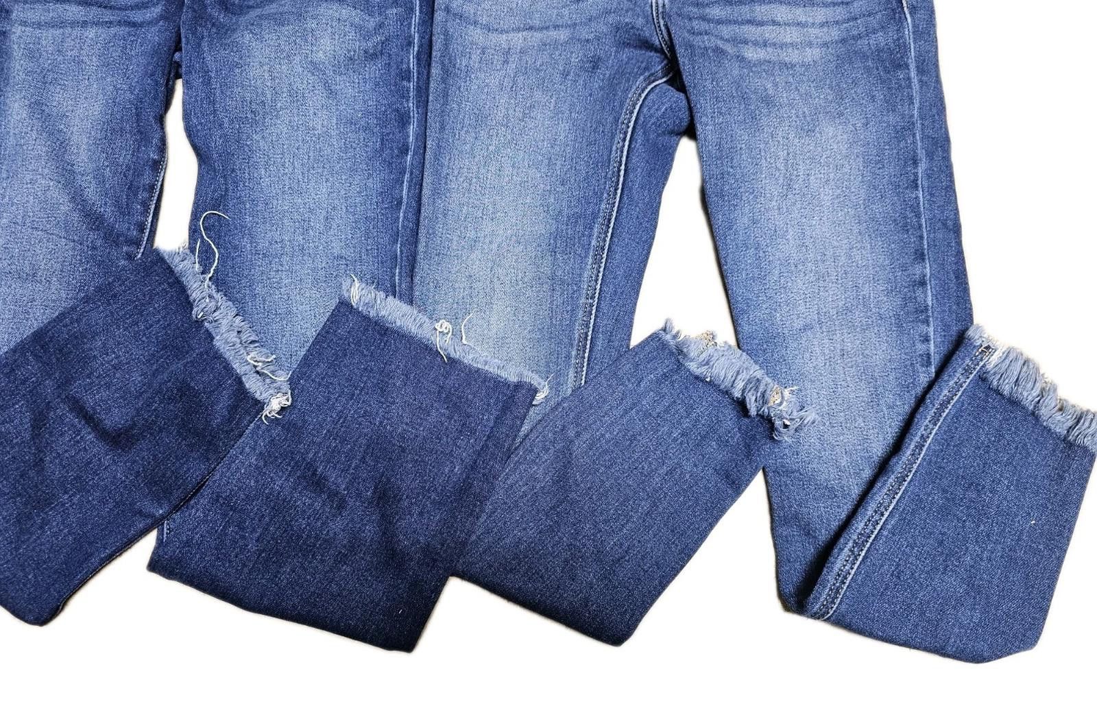 Kancan USA Kancan Jeans Size 3/25 Dark Wash Skinny Faded Denim 2 pairs Size 25" / US 0 / IT 36 - 2 Thumbnail