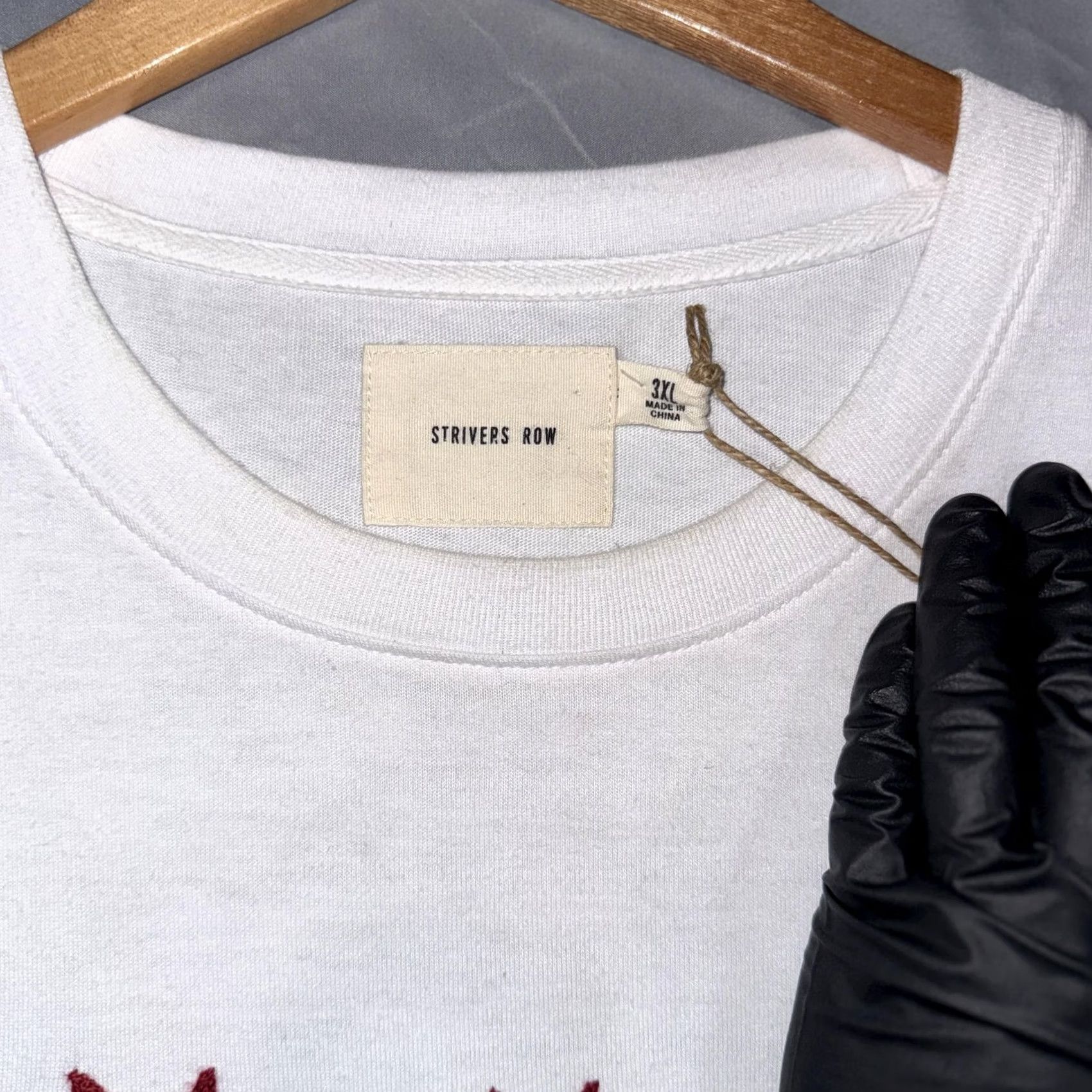 Vintage Strivers Row Strivers Row Challenger Standing 8 Punch Long Sleeve Knit Shirt 3XL Mens T-Shirt White Crew Neck Graphic Print Logo Size US XXL / EU 58 / 5 - 3 Thumbnail
