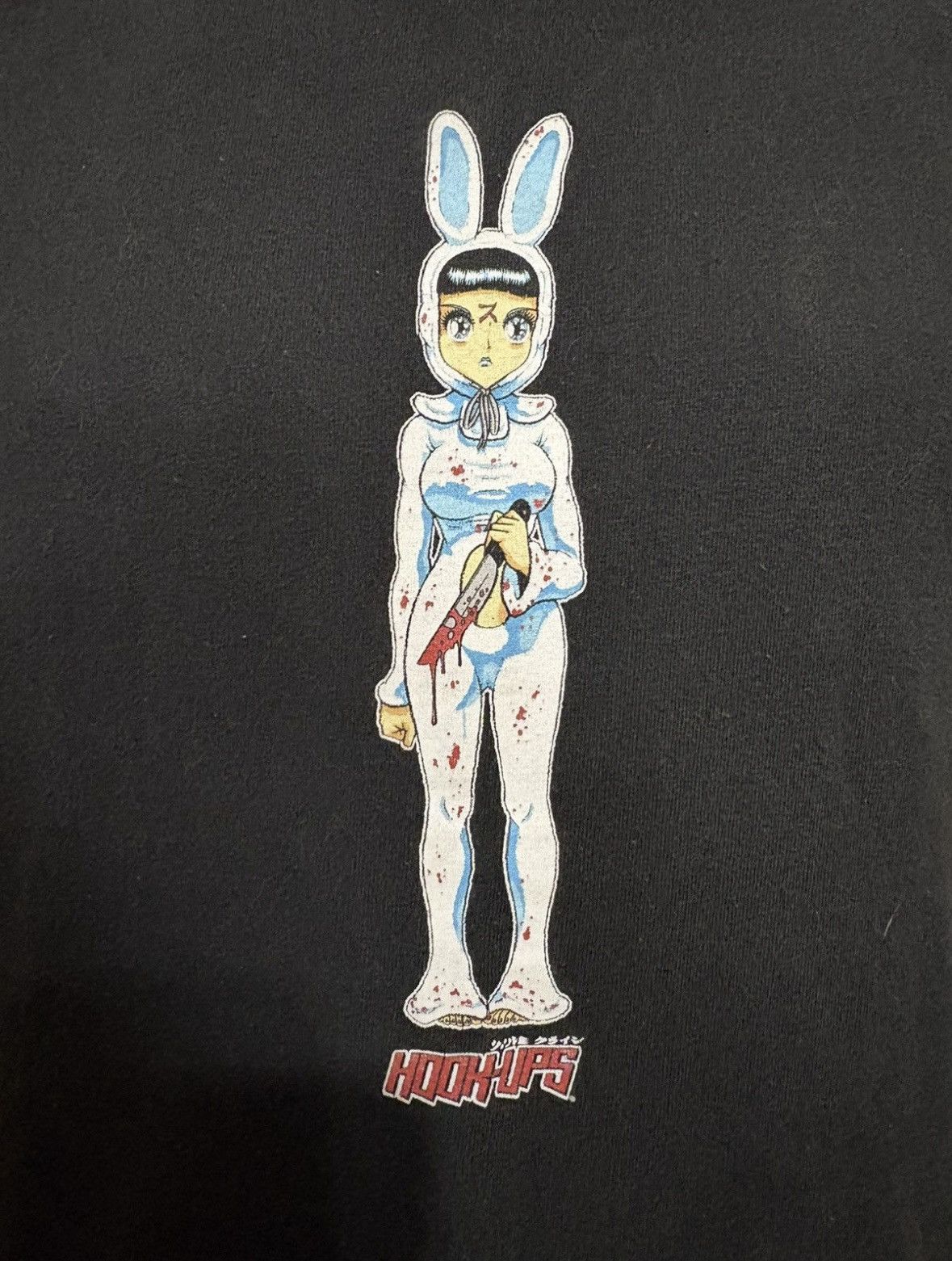 Hook-Ups Hook-Ups Skateboard Tshirt Y2K Sean Cliver Death Bunny Art Size US M / EU 48-50 / 2 - 1 Thumbnail