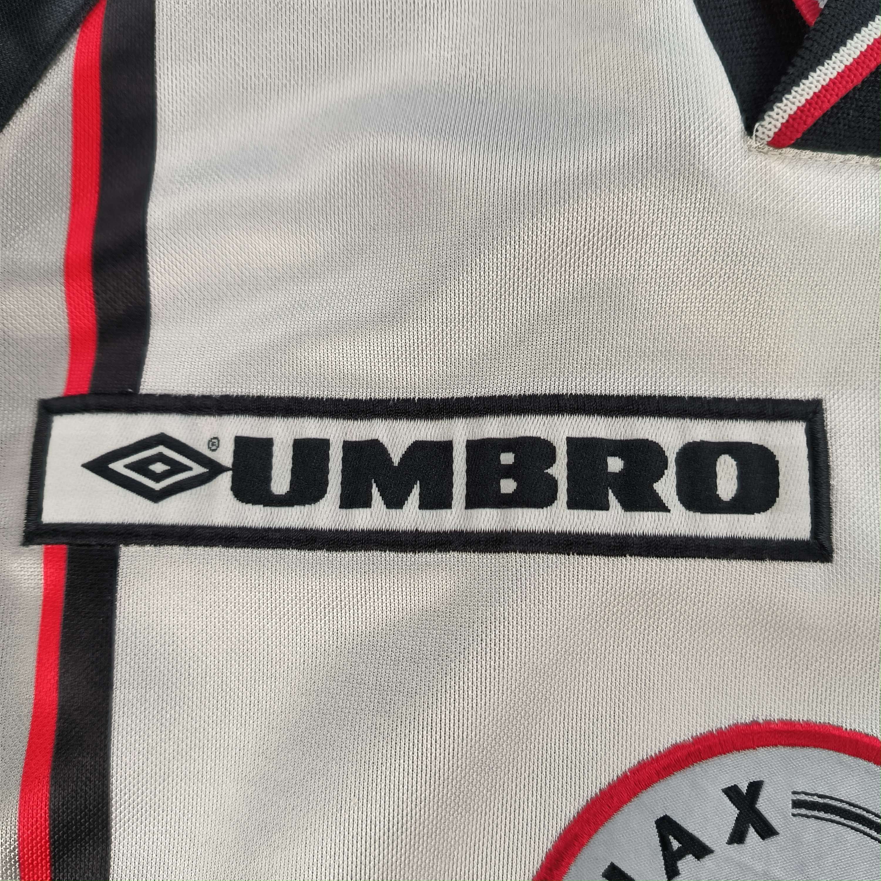 Umbro Ajax Amsterdam 1998-99 Umbro away football jersey size L Size US L / EU 52-54 / 3 - 4 Thumbnail