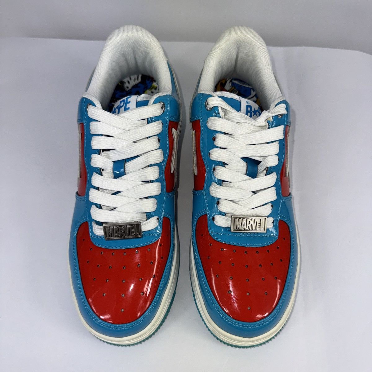 Bape A BATHING APE BAPE STA MARVEL COMICS CAPTAIN AMERICA 2022 Size US 8.5 / EU 41-42 - 2 Thumbnail