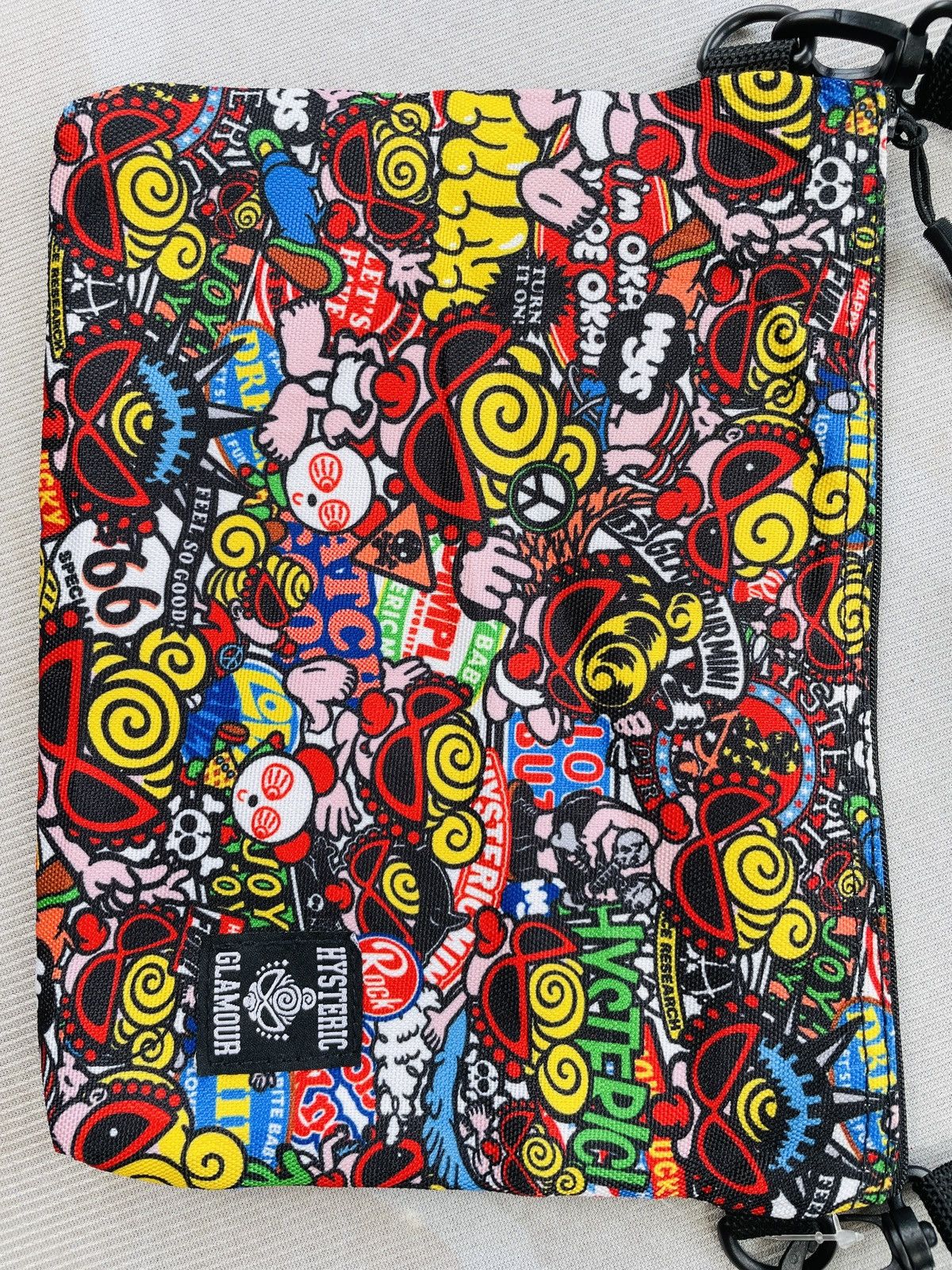Hysteric Glamour Hysteric Glamour Hysteric Mini Fullprint Sling Bag (BA7) Size ONE SIZE - 4 Thumbnail