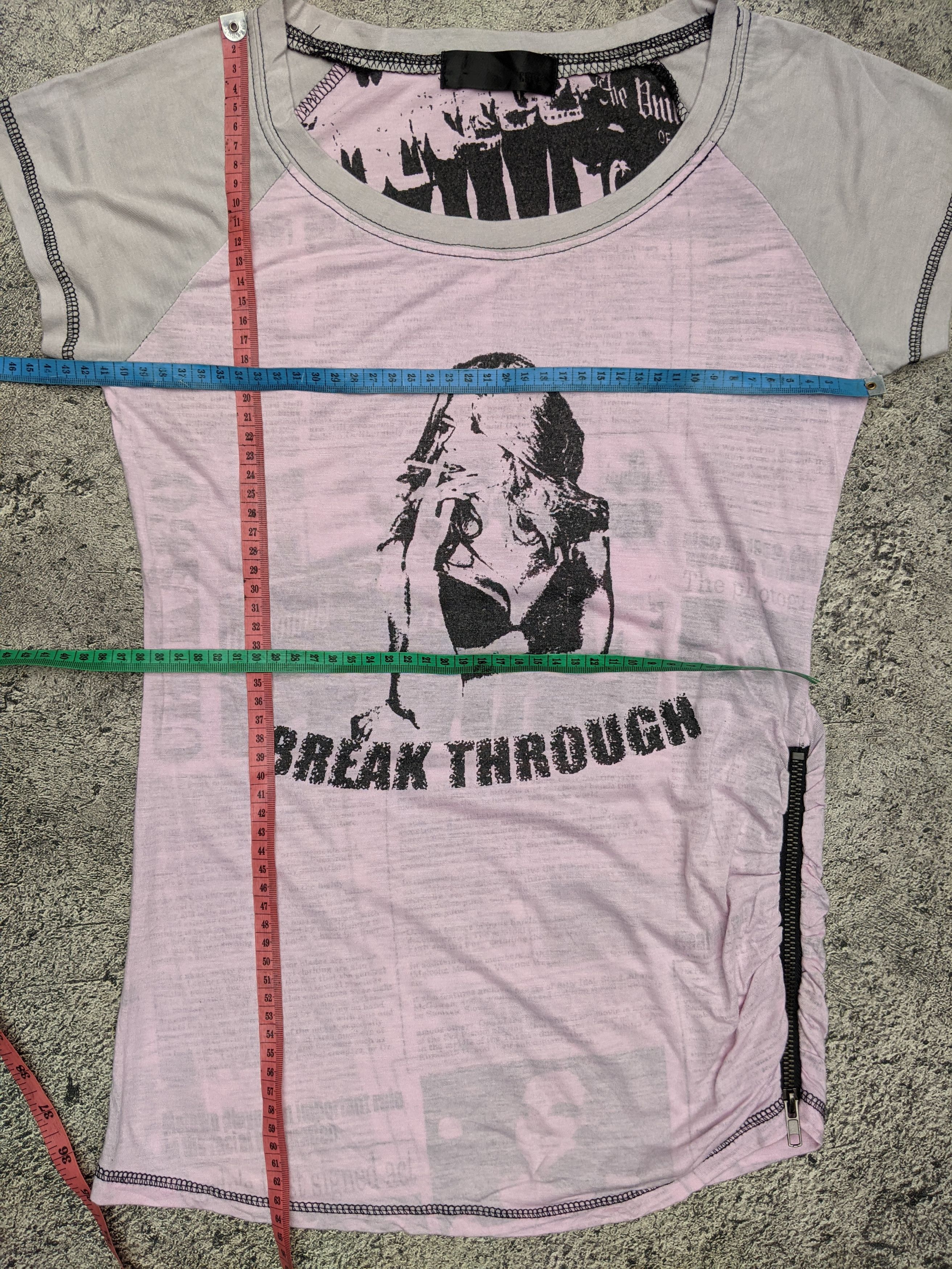 Hysteric Glamour ICWB John Galliano Inspired Fitted T shirt Size S / US 4 / IT 40 - 12 Thumbnail