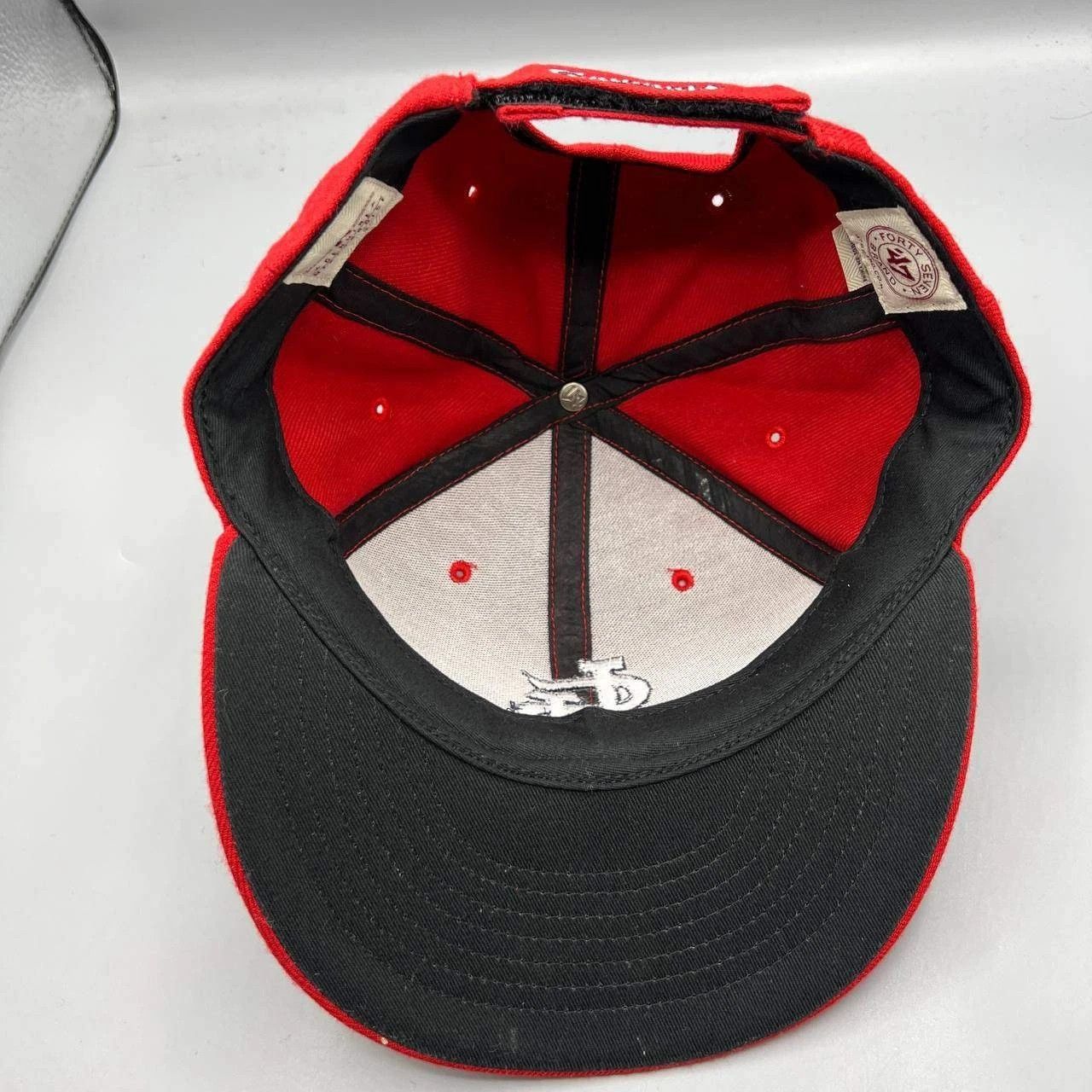 47 Brand St. Louis Cardinals Hat Men Embroidered MLB Strap Back Cap Size ONE SIZE - 2 Thumbnail