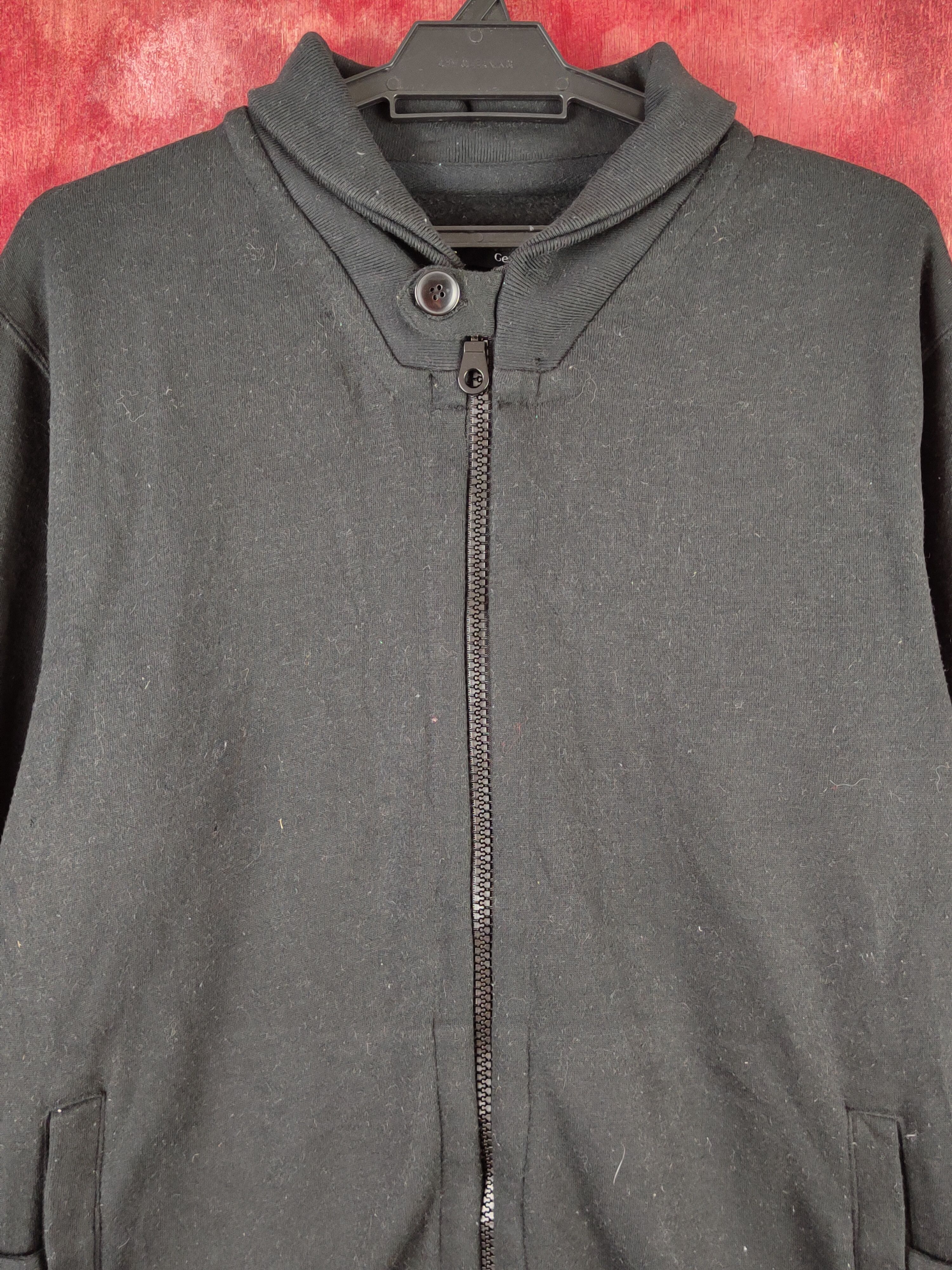 George × Japanese Brand × Vintage George Black ripped distressed Sweaters #S2117 Size US L / EU 52-54 / 3 - 2 Thumbnail