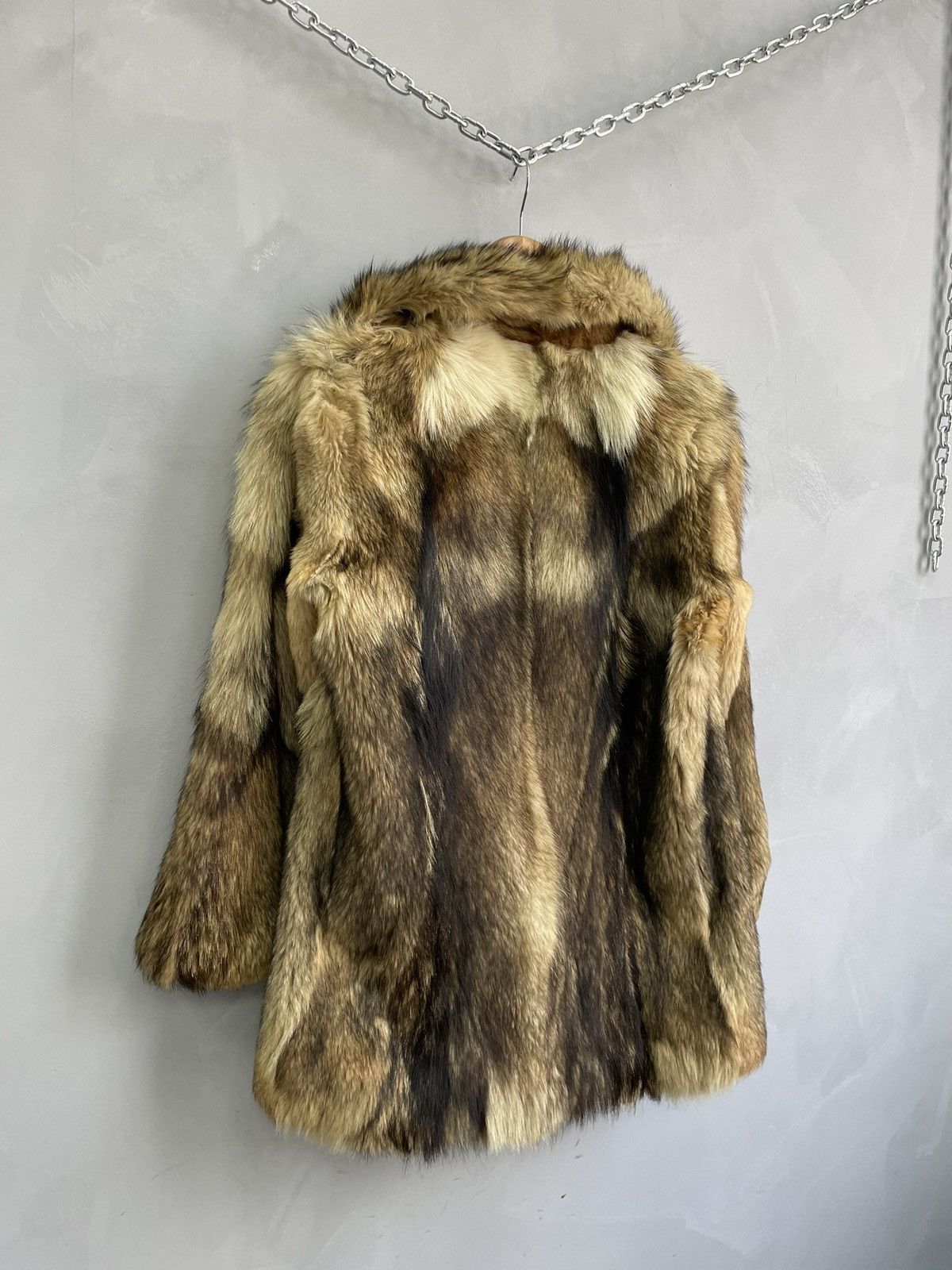 Le Grande Bleu (L.G.B.) Rare real Fur if six was nine style hype jacket coat Size US M / EU 48-50 / 2 - 7 Thumbnail