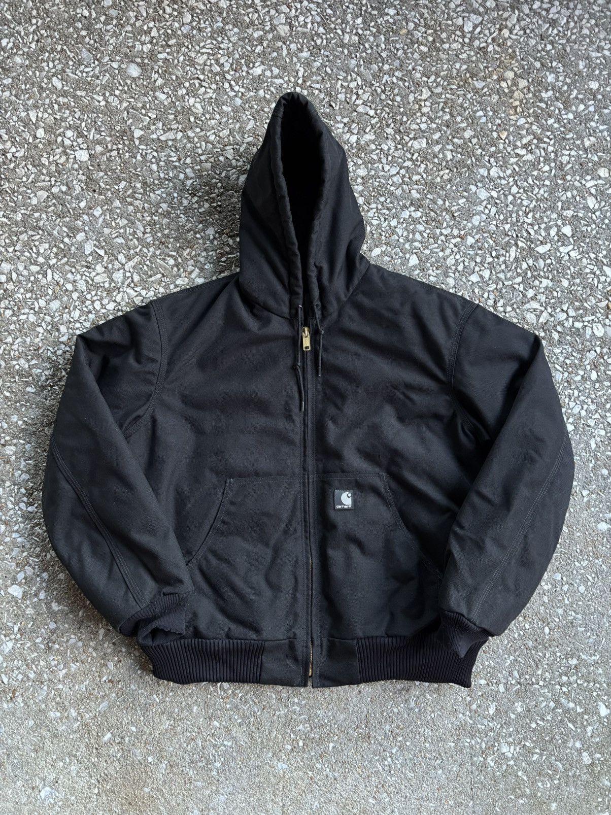 Black Carhartt Yukon Active Jacket Black Jacket J133 BLK