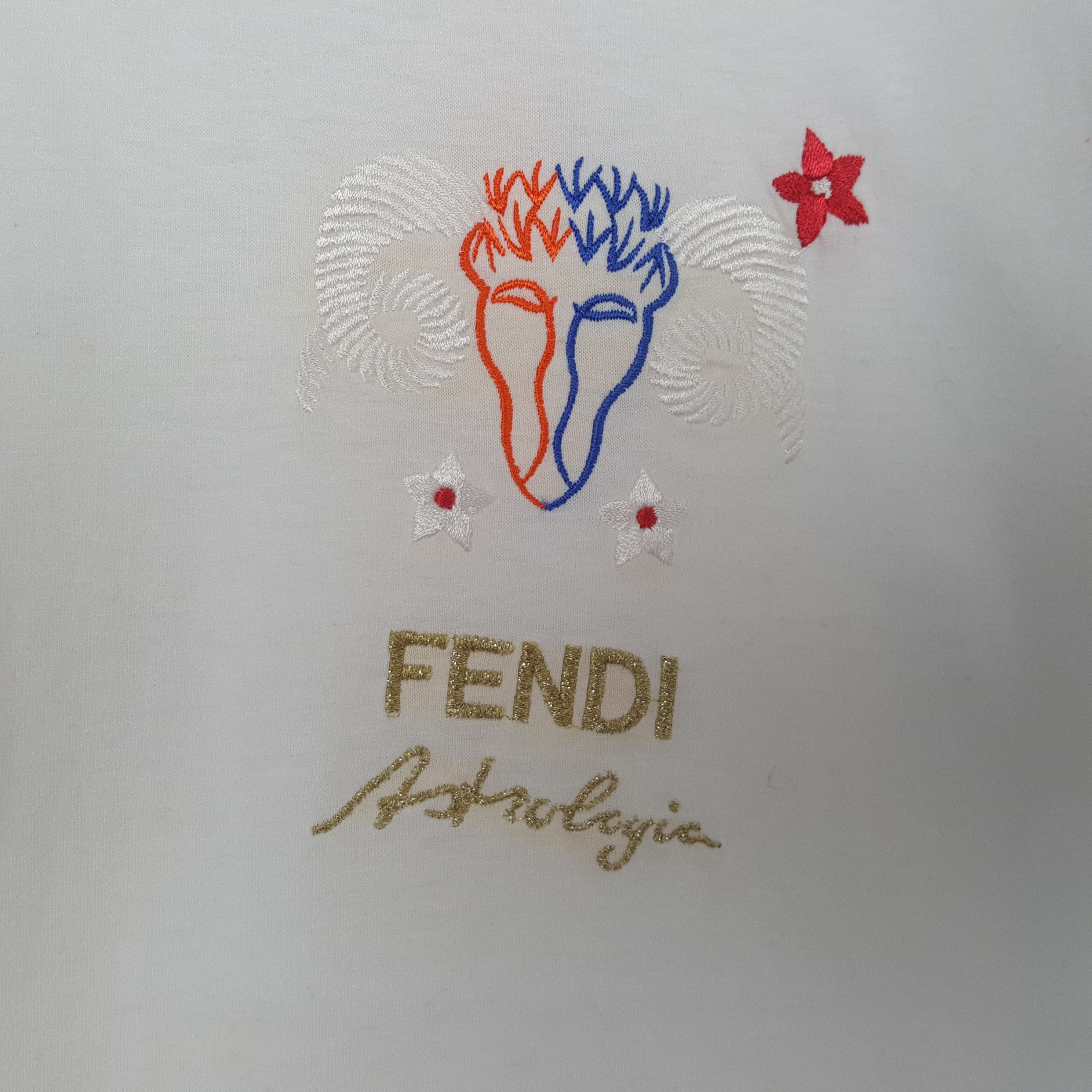 Fendi Fendi Fashion Brand Tshirt RR24 Size US M / EU 48-50 / 2 - 2 Thumbnail