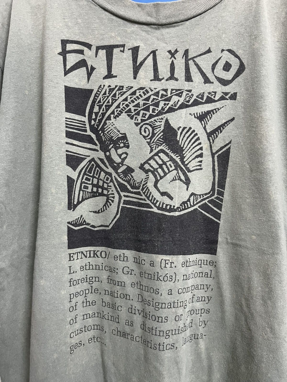 Etnies 💥ETNIKO TRIBAL WEAR SINGLE STITCHED SUNFADED T SHIRTS Size US L / EU 52-54 / 3 - 2 Thumbnail