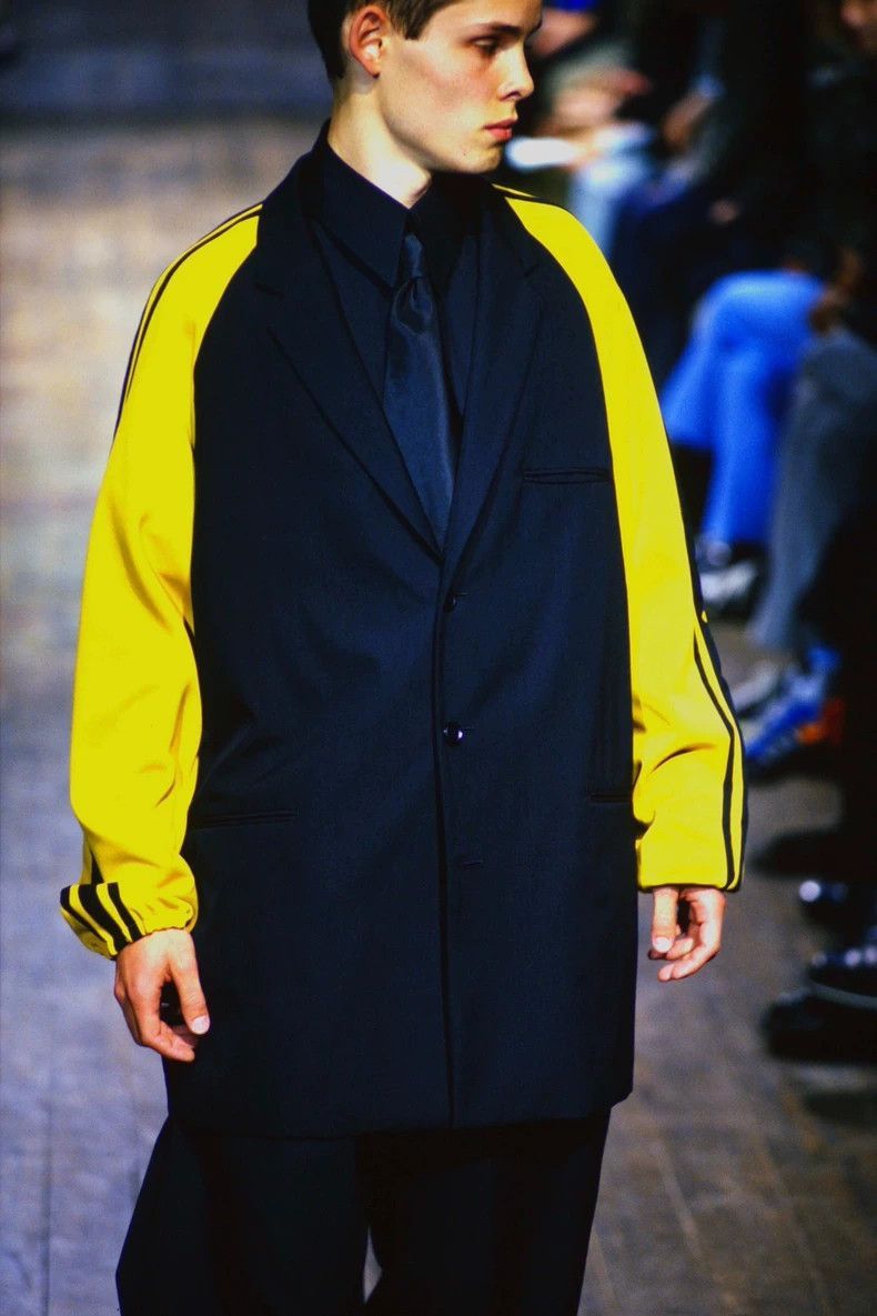 Yohji Yamamoto Stylish Yohji Yamamoto Sports Blazer-2505 Size US S / EU 44-46 / 1 - 4 Thumbnail