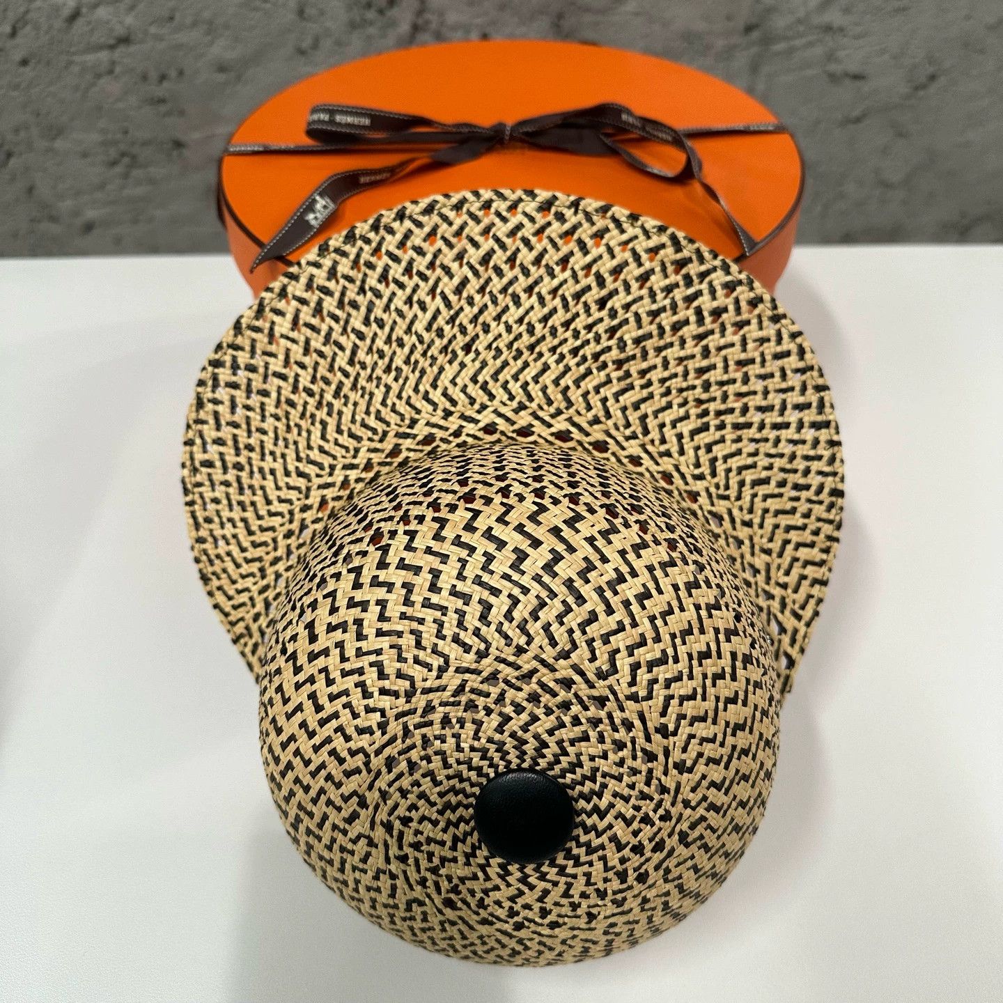 Hermes Hermes Woven Straw Hat 56 Size ONE SIZE - 8 Thumbnail