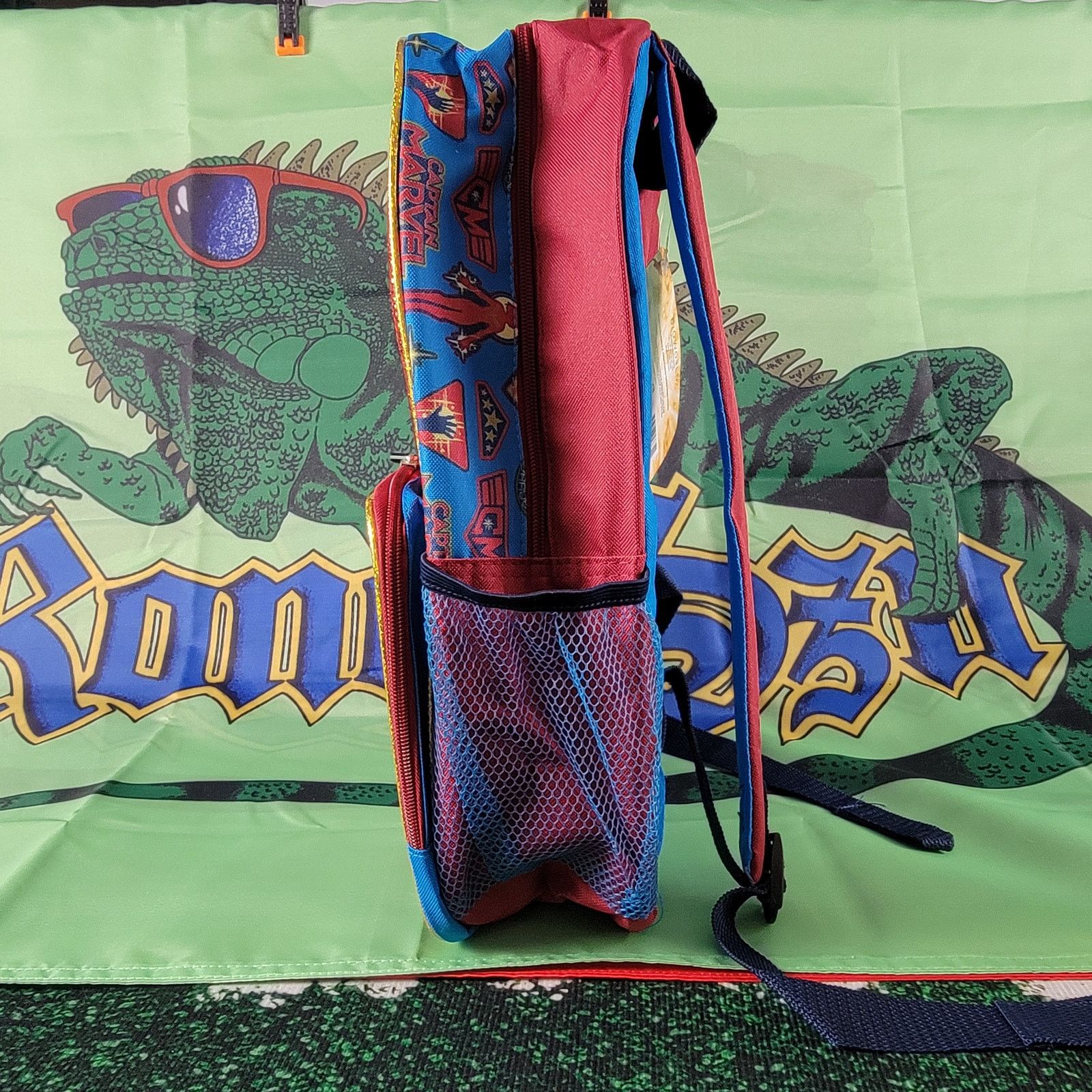 Marvel Comics Captain Marvel Movie Glitter Backpack Size ONE SIZE - 5 Thumbnail