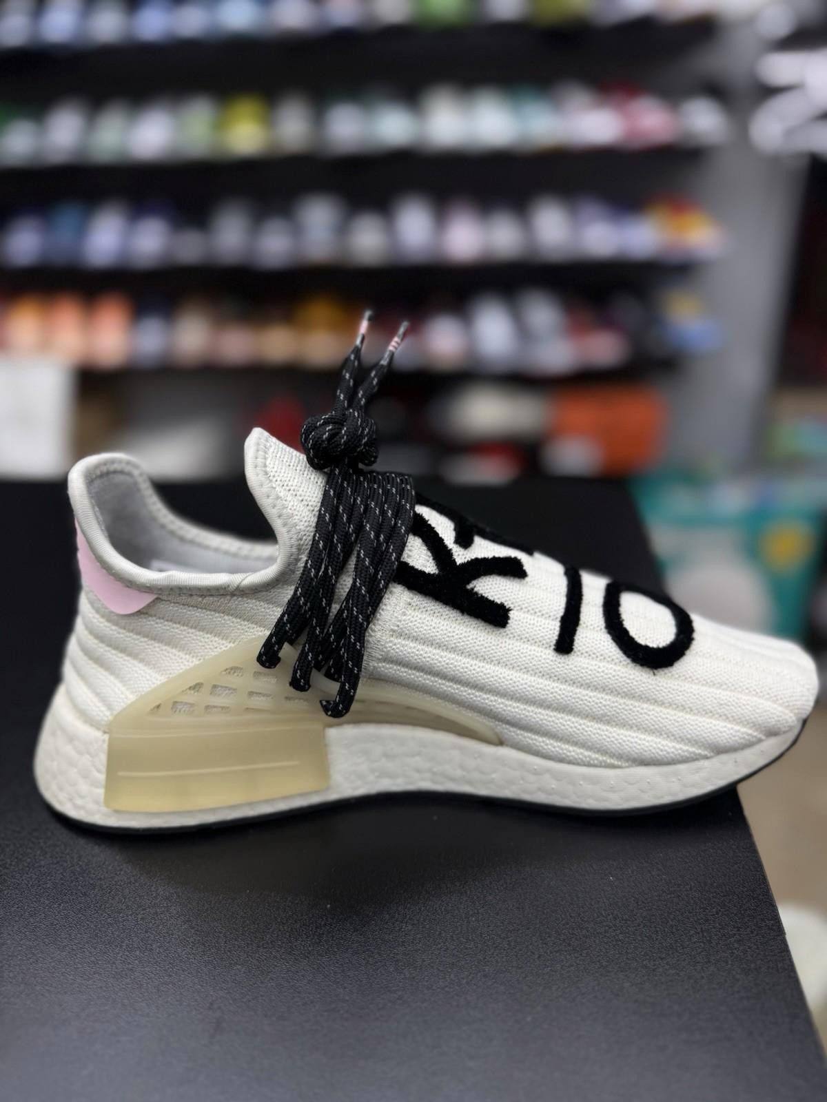 Adidas Size 8 - adidas Pharrell x NMD Human Race Cream RARE Size US 8 / EU 41 - 5 Thumbnail