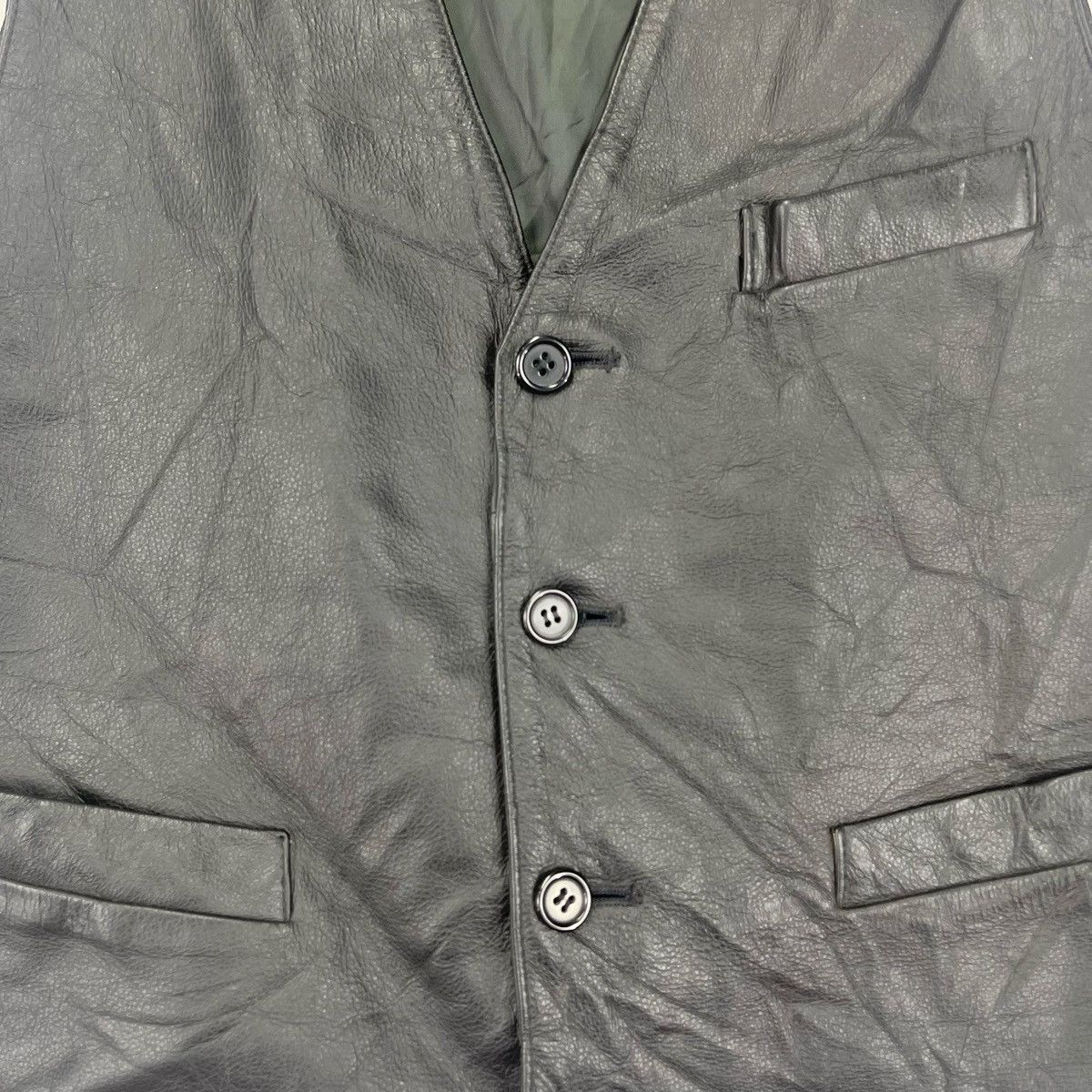 Vintage Vintage EyeWay Vest Leather Size US M / EU 48-50 / 2 - 7 Thumbnail