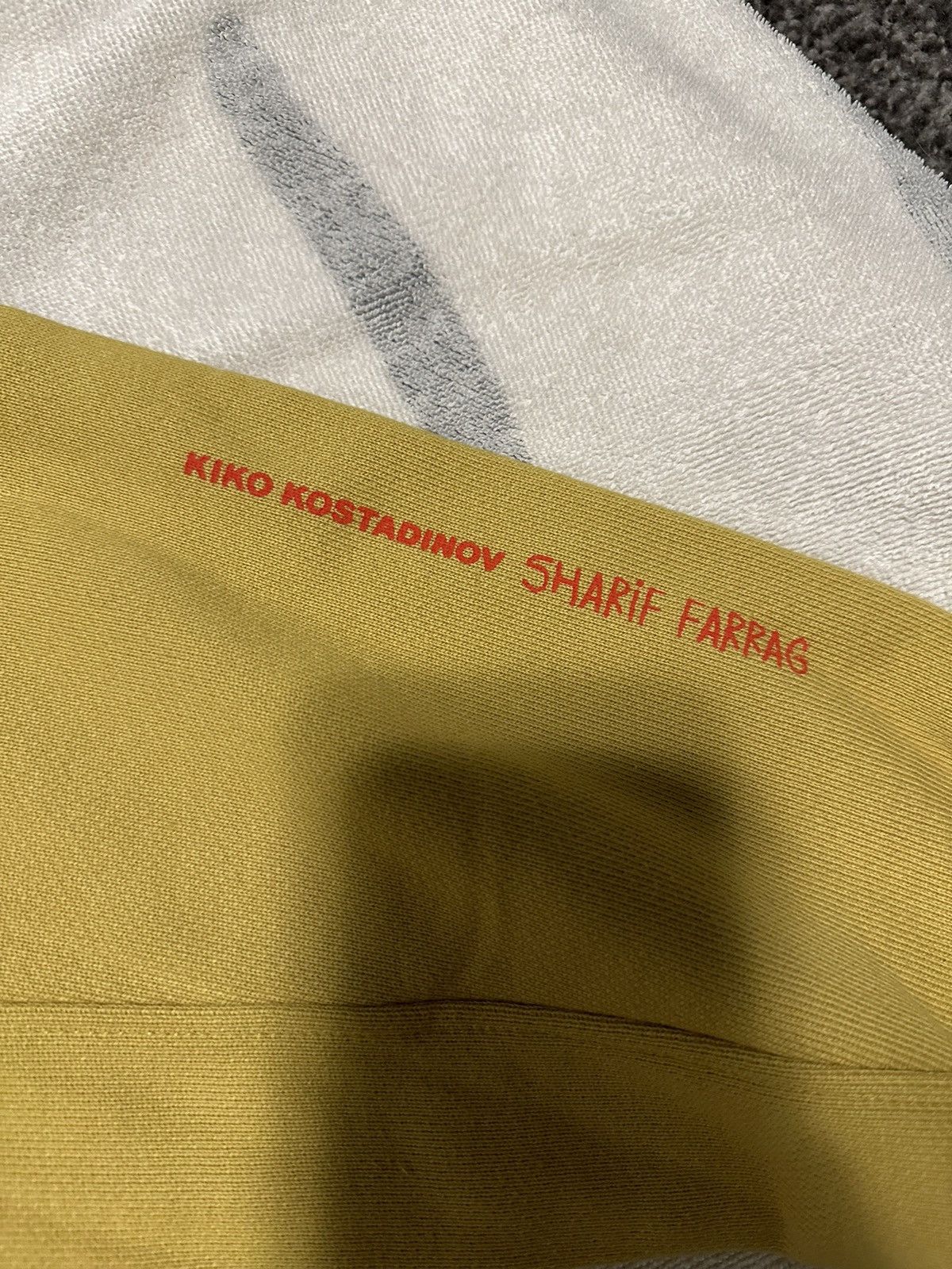Kiko Kostadinov Sharif Farrag Ant Fleece Hooded Jacket Sunflower Size US M / EU 48-50 / 2 - 6 Thumbnail