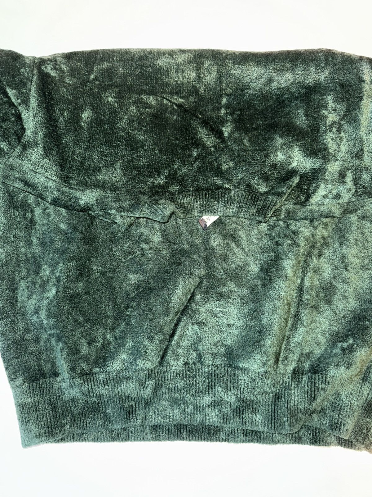 Balenciaga Balenciaga Green Velvet Knit Sweater (2020) Size US M / EU 48-50 / 2 - 6 Thumbnail