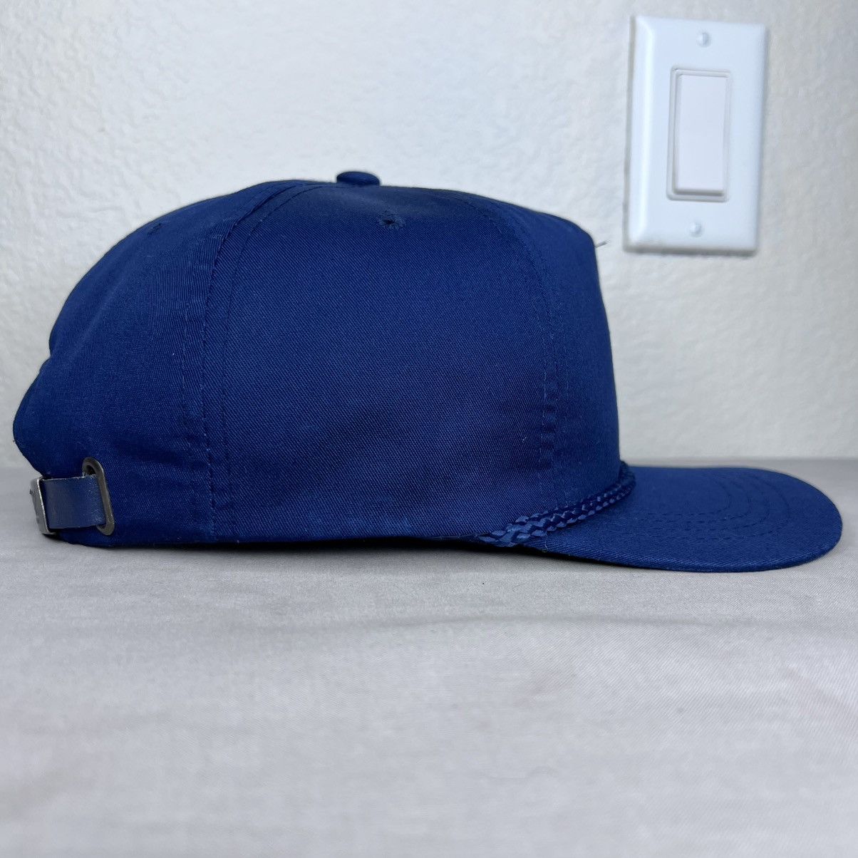 Cadillac Vintage 80s Cadillac Yupoong Rope Embroidered Strapback Hat Size ONE SIZE - 4 Thumbnail