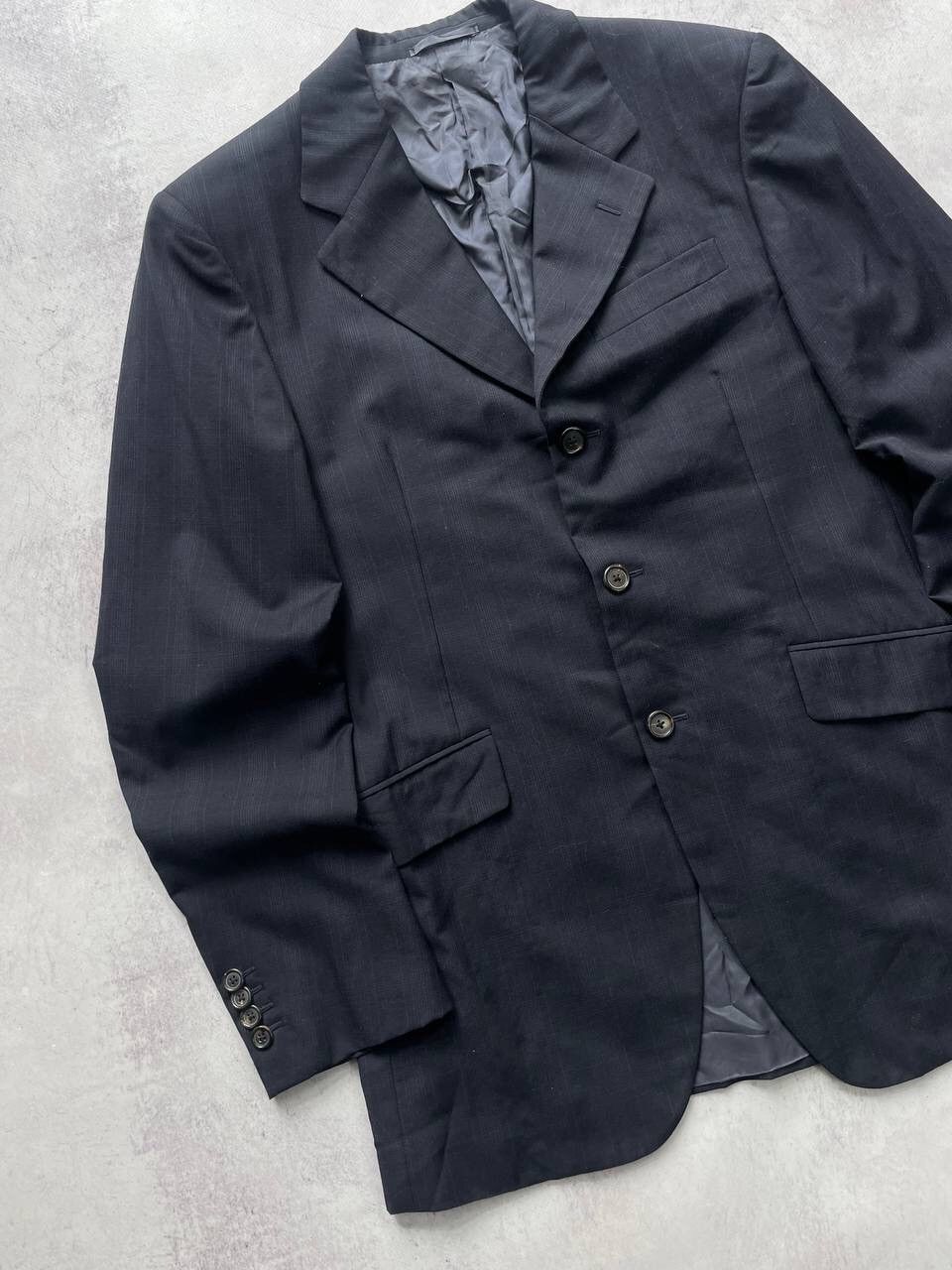 Japanese Brand × Prada × Vintage Vintage Prada Wool Blazer Coat Jacket Y2K Size 48R - 2 Thumbnail
