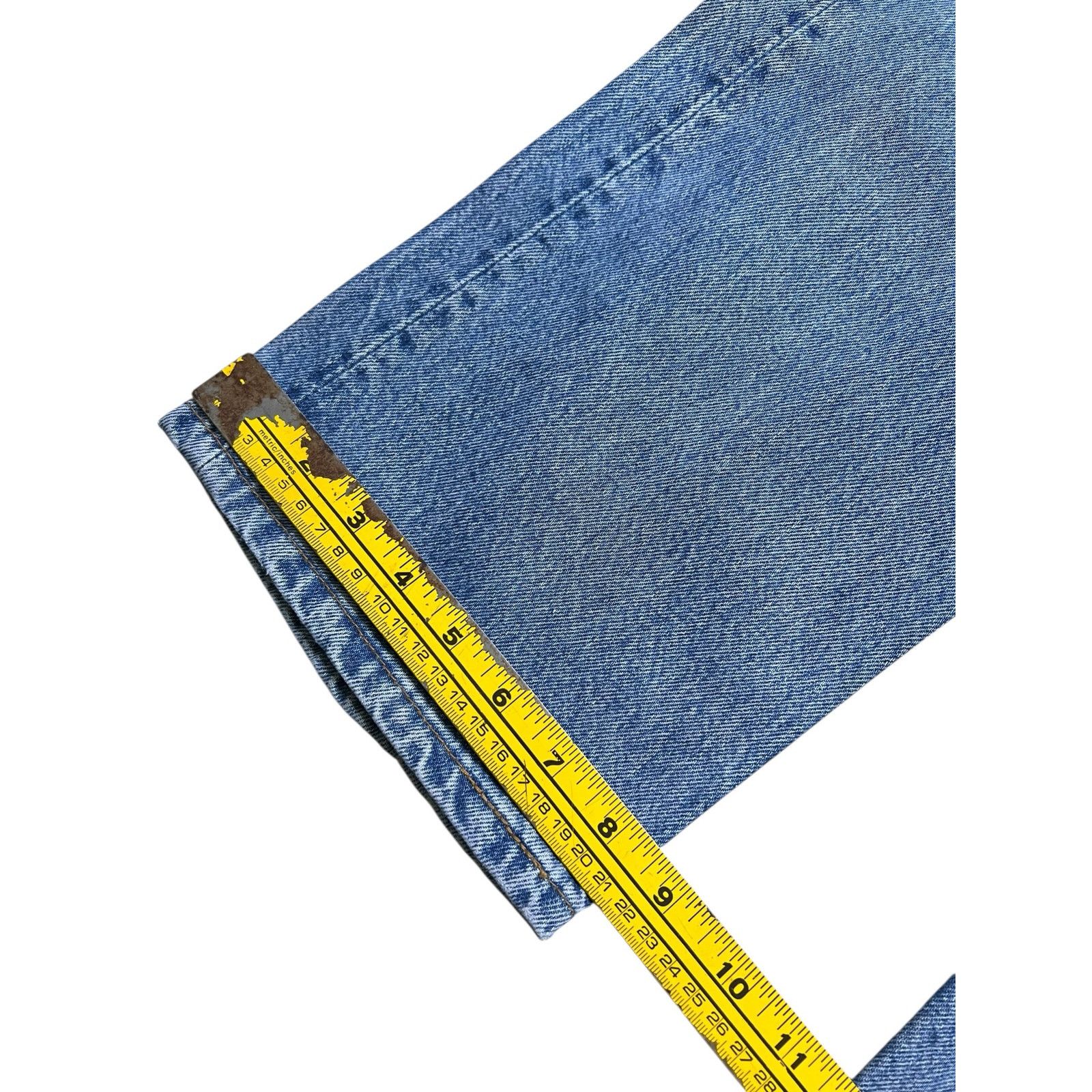 Levi's Levi’s 501 Jeans USA Vintage 90s Button Fly Denim 35x29 Size US 38 / EU 54 - 9 Thumbnail
