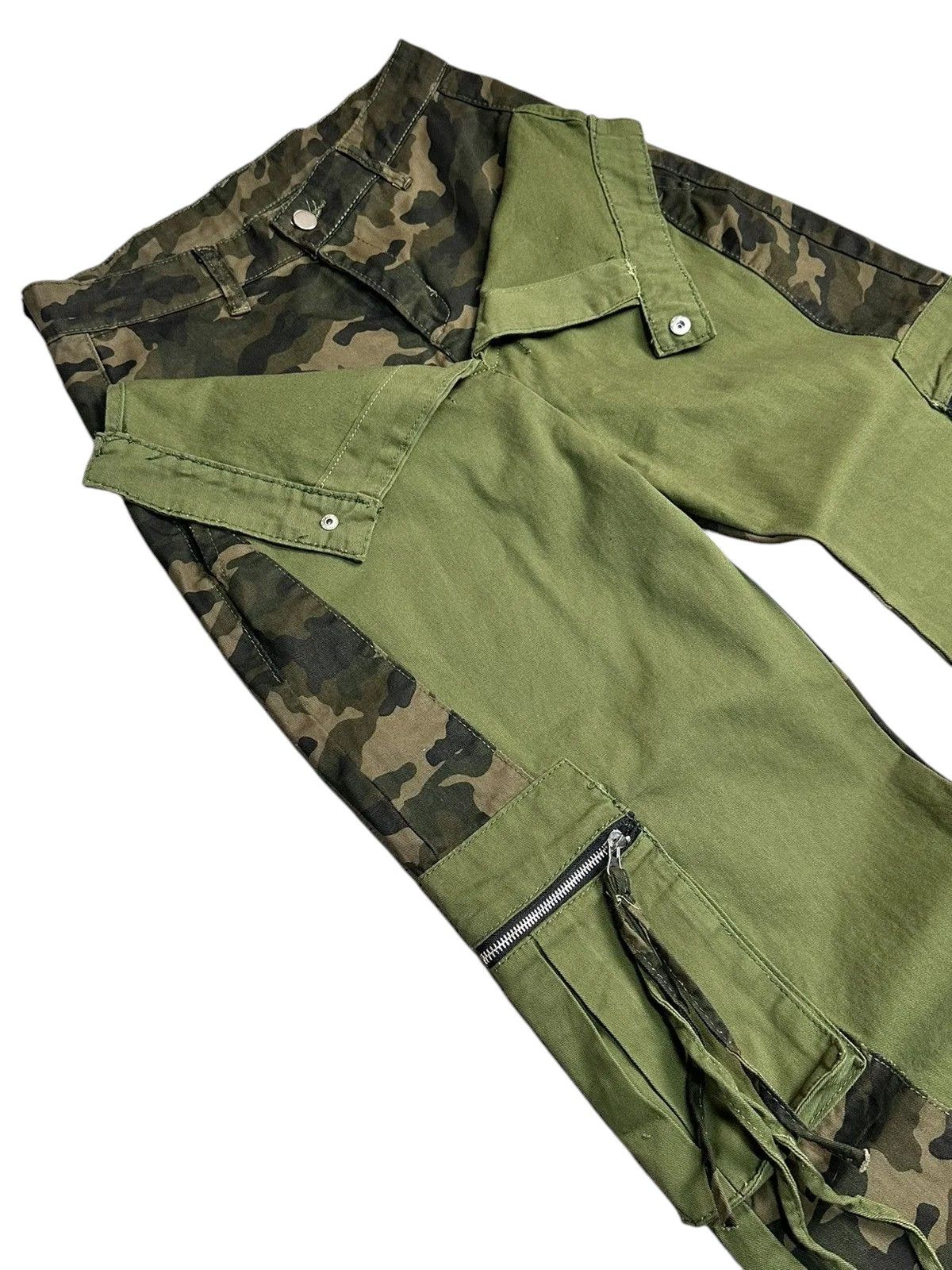 GOA Vintage LGB GOA Flare Military Cargo Pants Ifsixwasnine Size US 32 / EU 48 - 11 Thumbnail