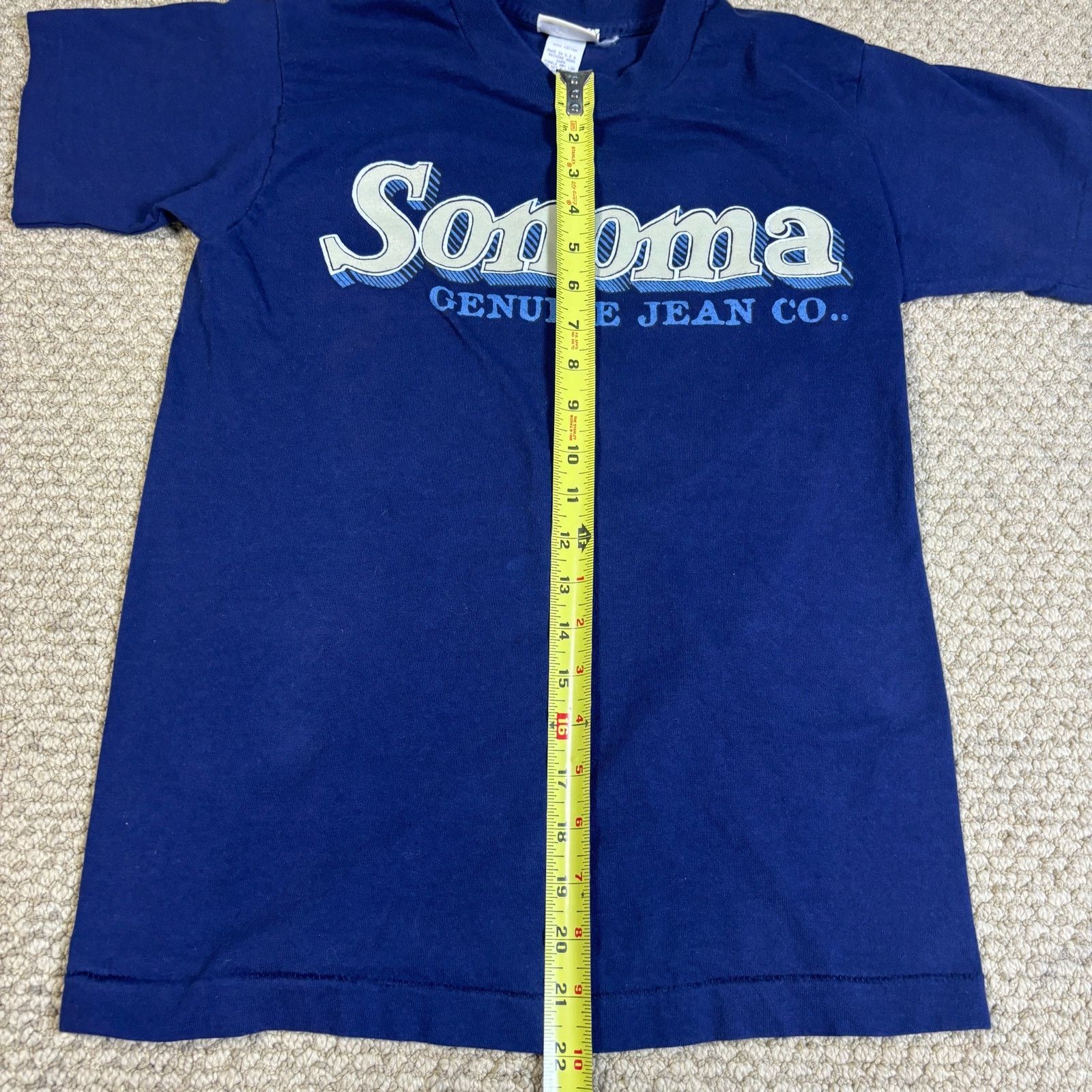 Sonoma Vintage 90s Sonoma Jean Co single stitch tshirt Small/Medium Size US S / EU 44-46 / 1 - 7 Thumbnail
