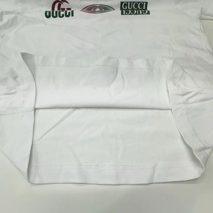 Gucci Gucci Gucci Letter Logo Print Short Sleeve T-shirt -2506 Size US M / EU 48-50 / 2 - 9 Thumbnail