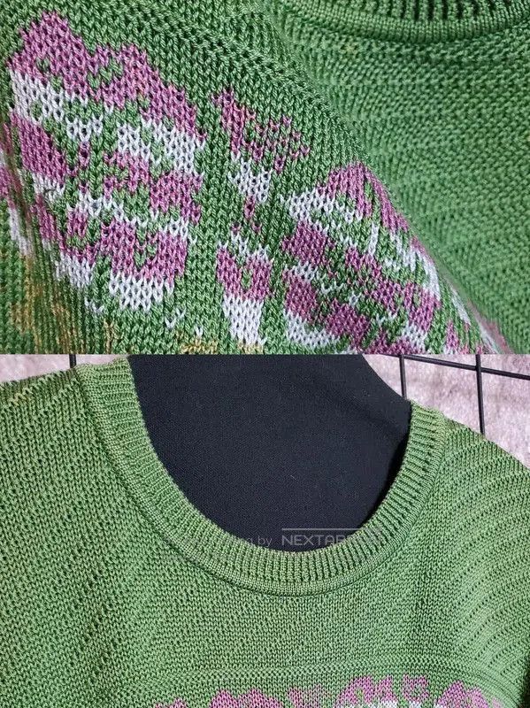 Burberry Burberry Green Knitted Long Sleeve Sweater. Size US L / EU 52-54 / 3 - 4 Thumbnail