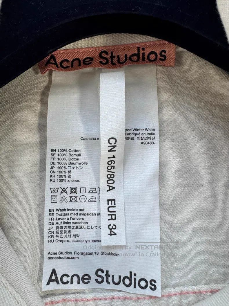 Acne Studios Acne Studios Denim Jacket Size XXS / US 00 / IT 34 - 4 Thumbnail